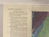 Lot of 5 Vintage North Carolina Geological Survey Wall Maps 1971-1992