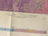 Lot of 5 Vintage North Carolina Geological Survey Wall Maps 1971-1992