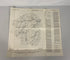 Lot of 5 Vintage North Carolina Geological Survey Wall Maps 1971-1992