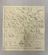 Lot of 5 Vintage US Geological Maps Georgia/Tennessee/Kentucky/Arkansas