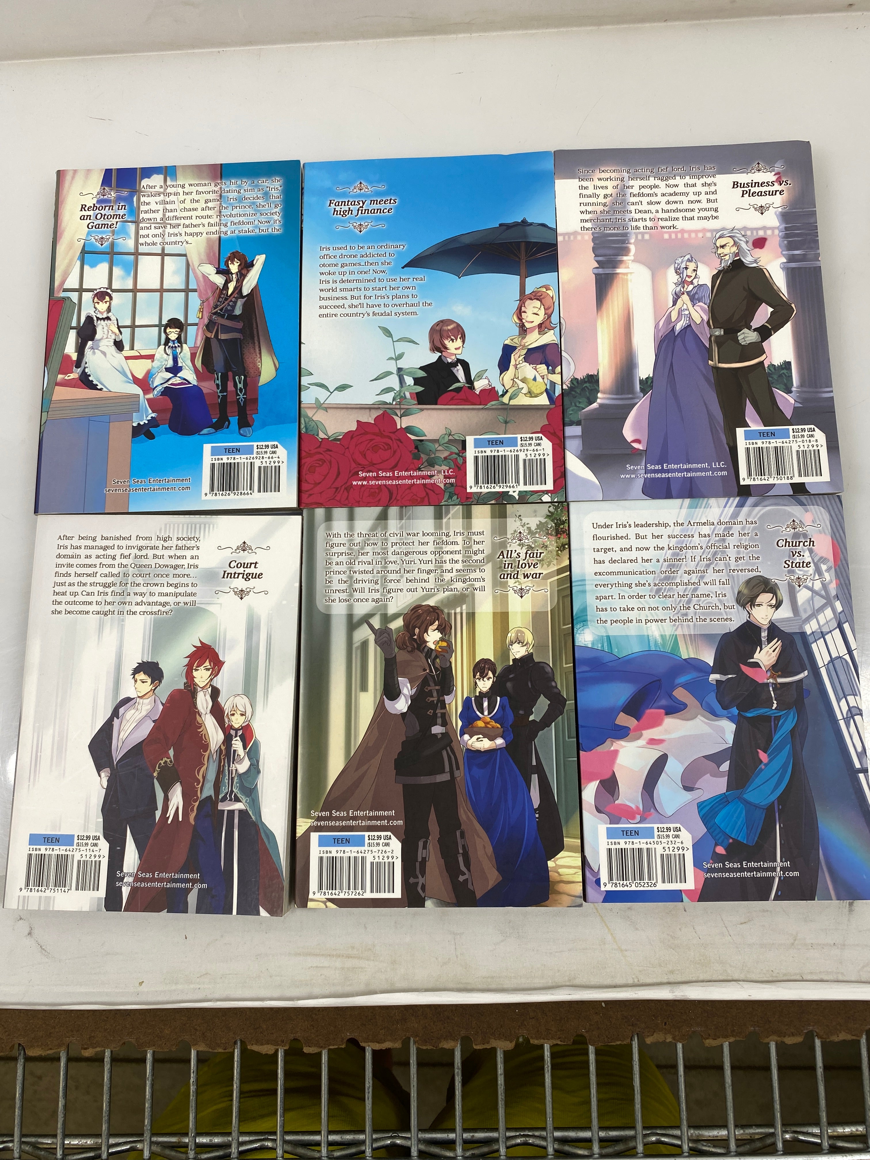 Lot of 6 Accomplishments of the Duke's Daughter Manga 2016-2019 SC