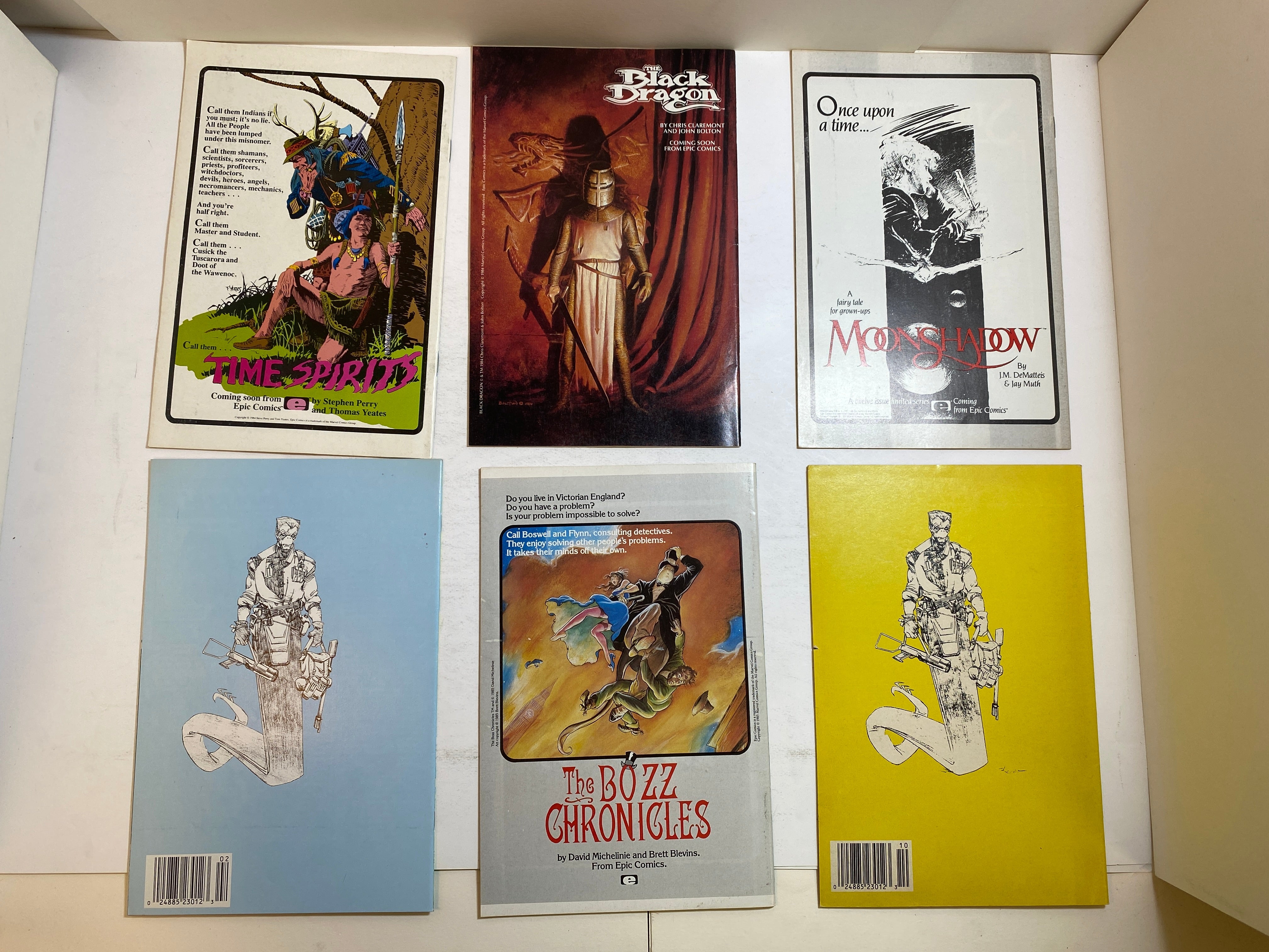 Lot of 6 Alien Legion Epic Comics 1984-1989