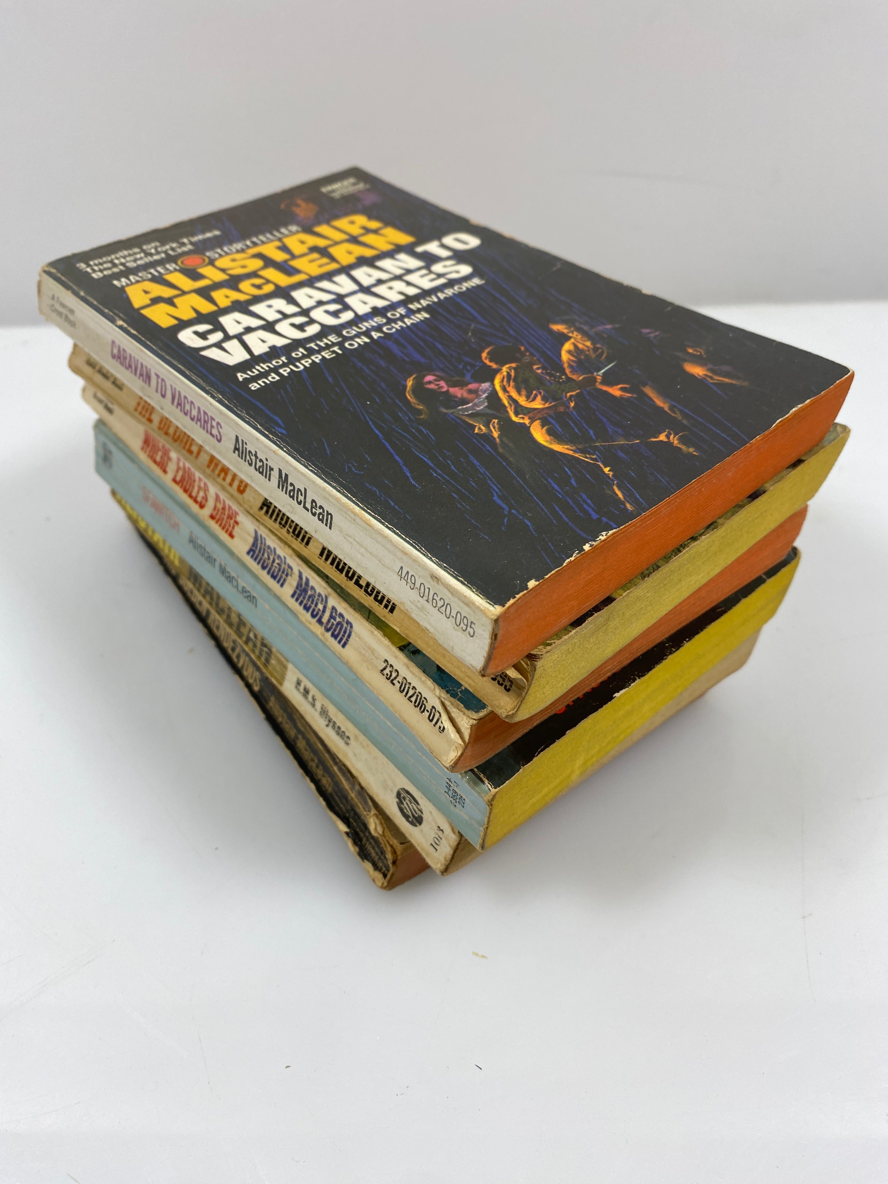 Lot Of 6 Alister MacLean Action Novels SC 1959-1977