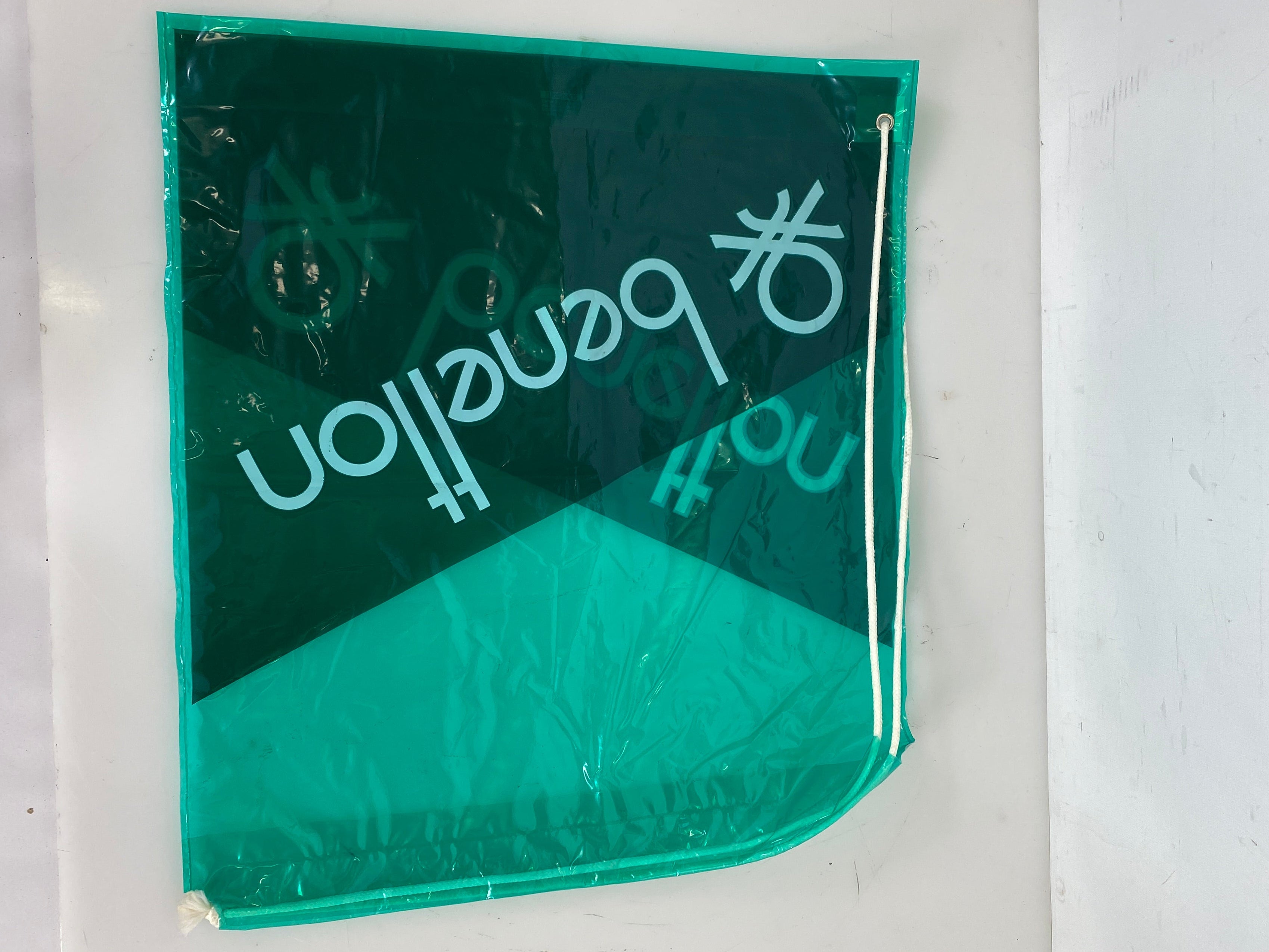 Lot of 6 Assorted Benetton Shopping Bags