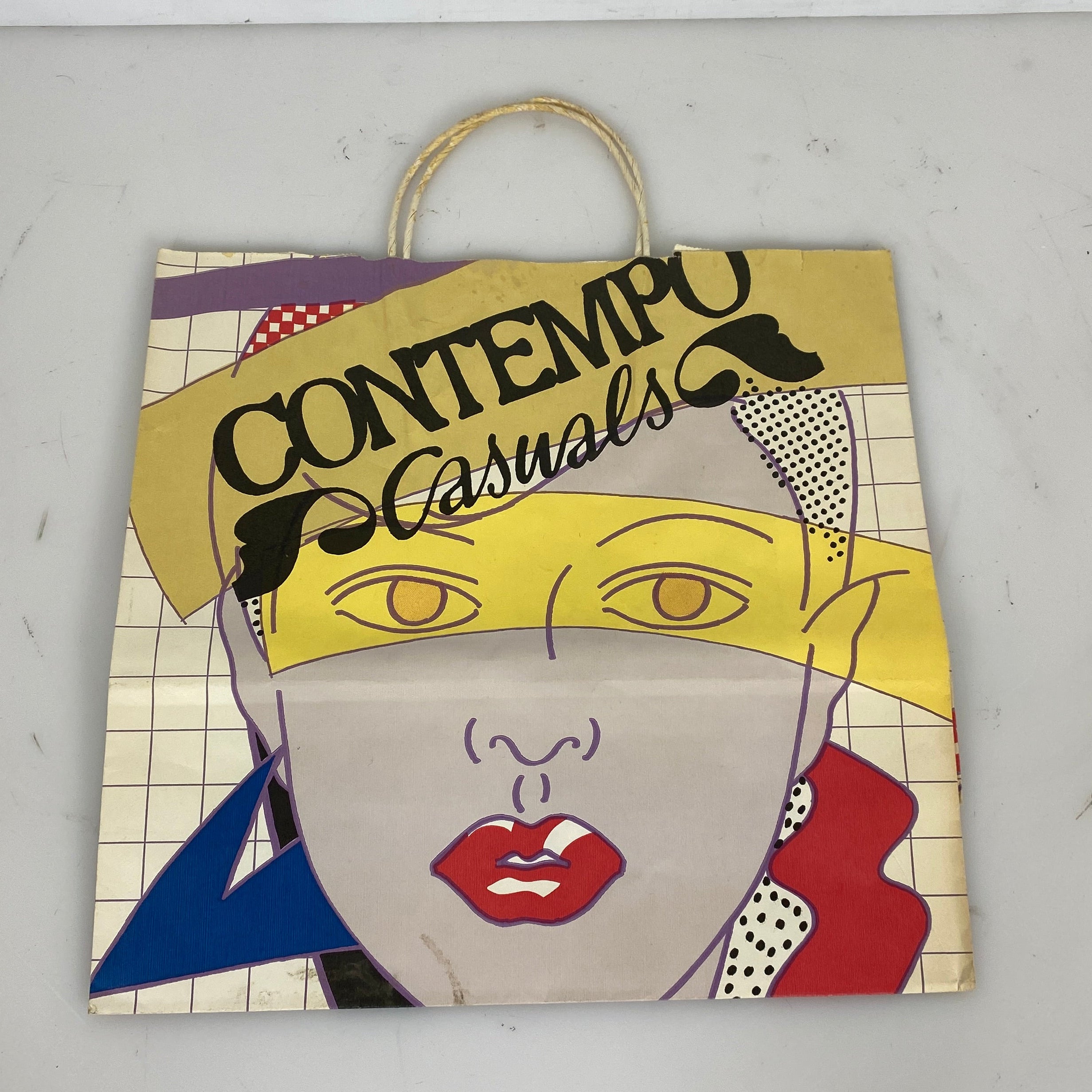 Lot of 6 Assorted Benetton Shopping Bags