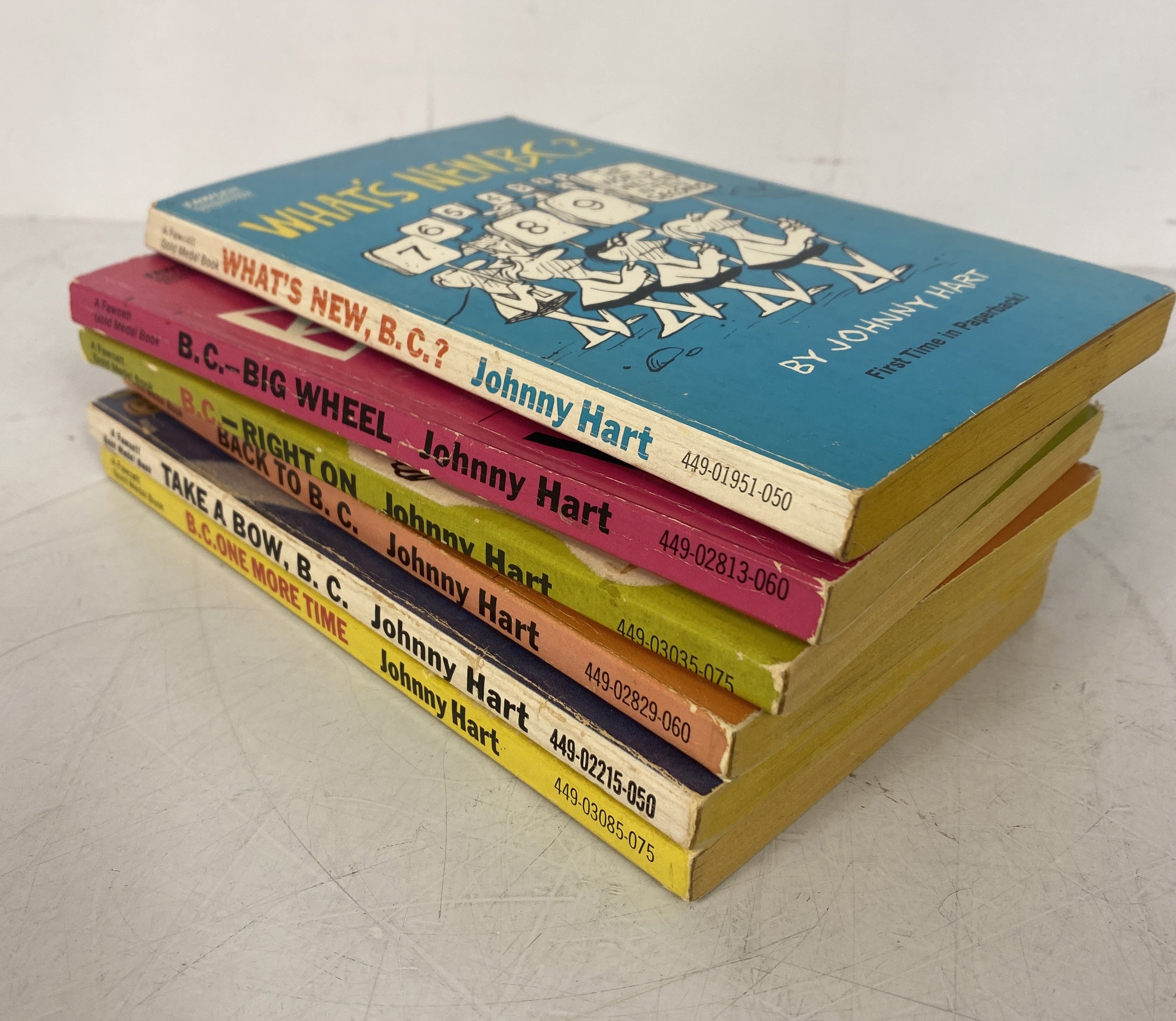 Lot of 6 B.C. Paperback Books Johnny Hart SC