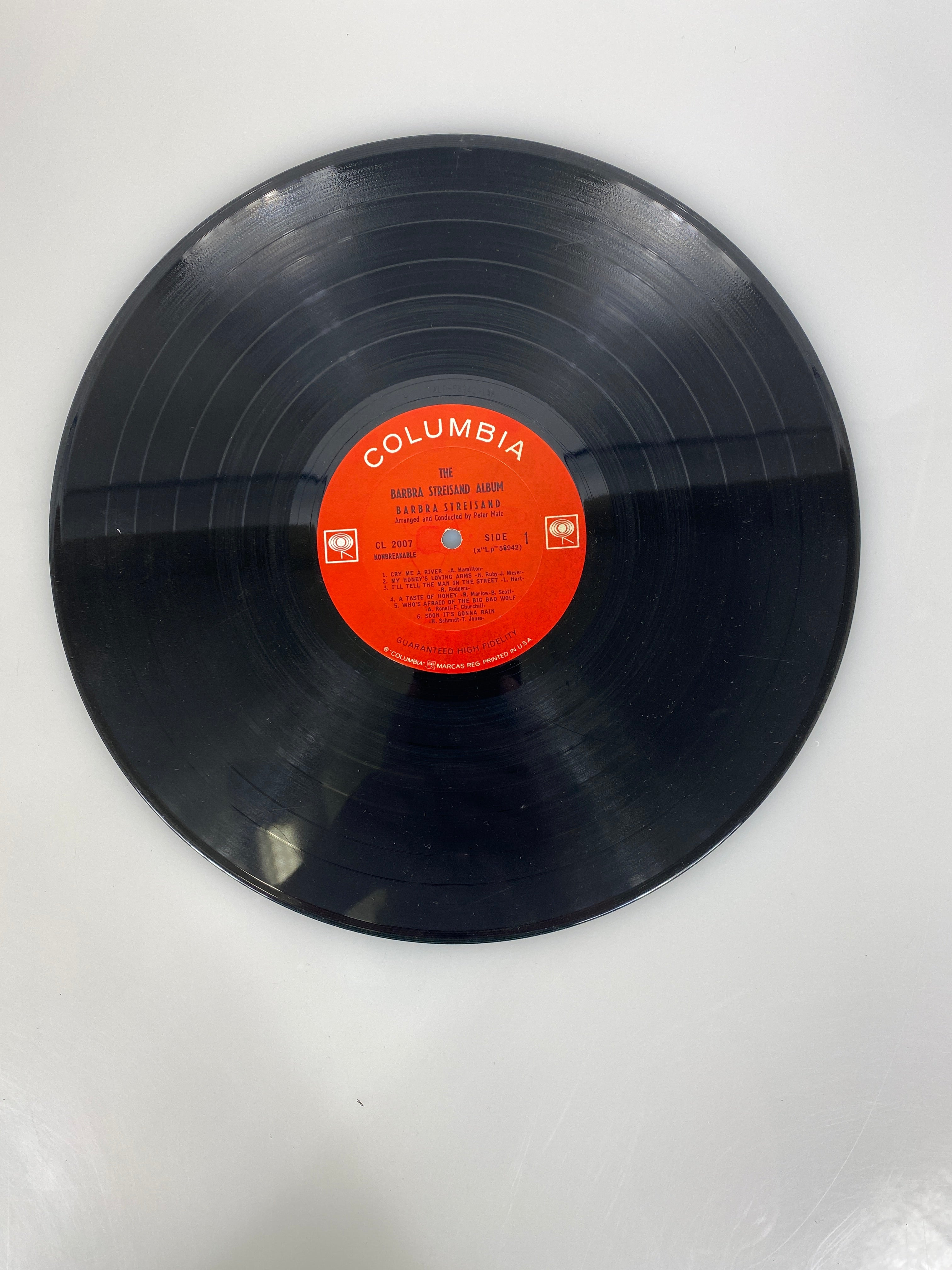 Lot of 6 Barbra Streisand Vinyl Records 1963-1971