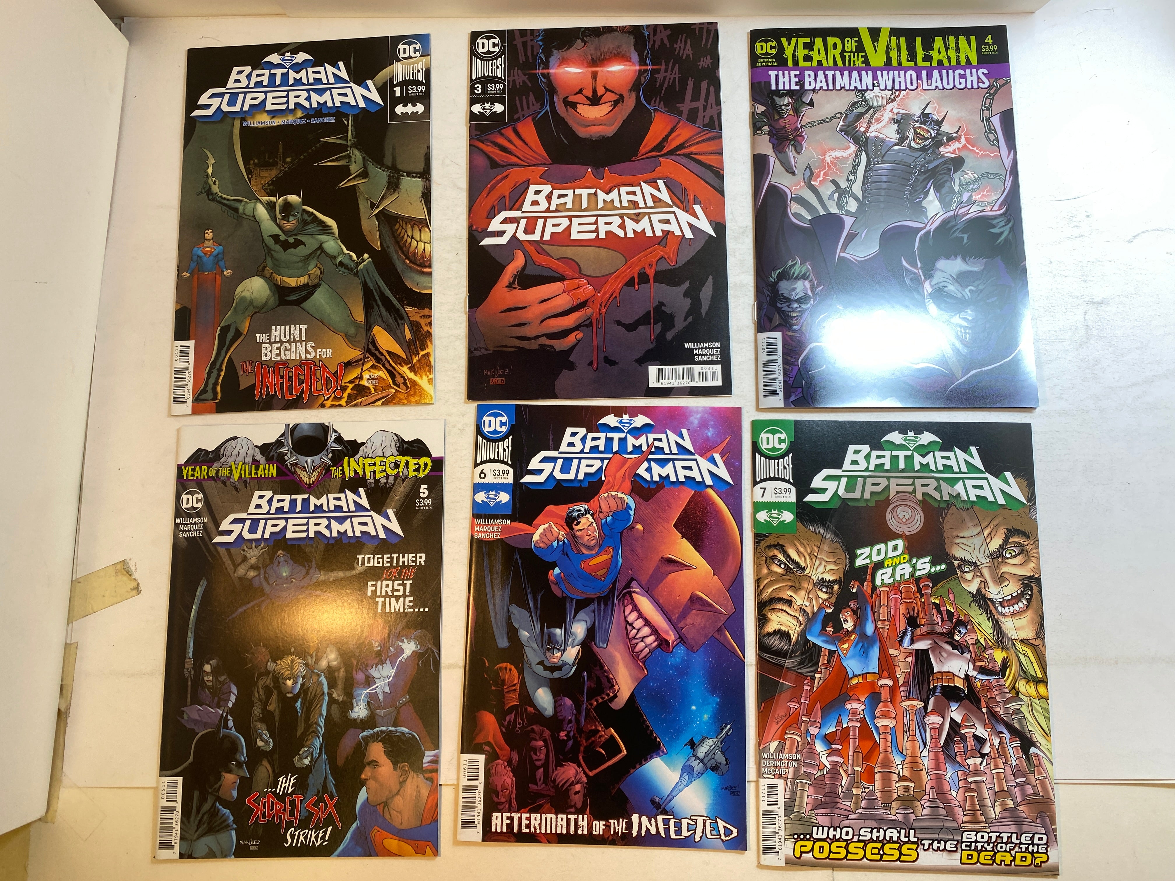 Lot of 6 Batman Superman DC Comics 2019-2020