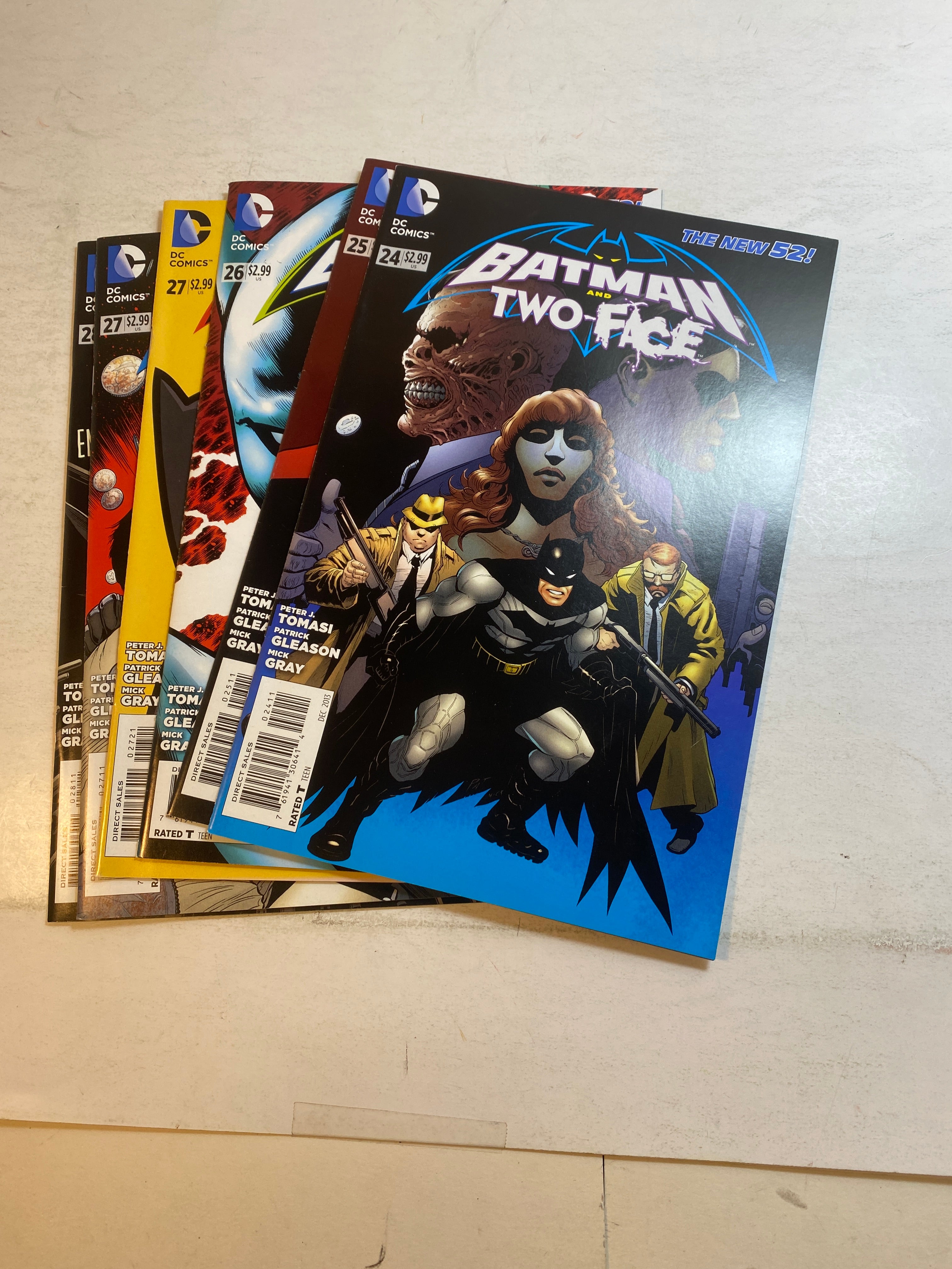 Lot of 6 Batman Two-Face DC Comics 2013-2014
