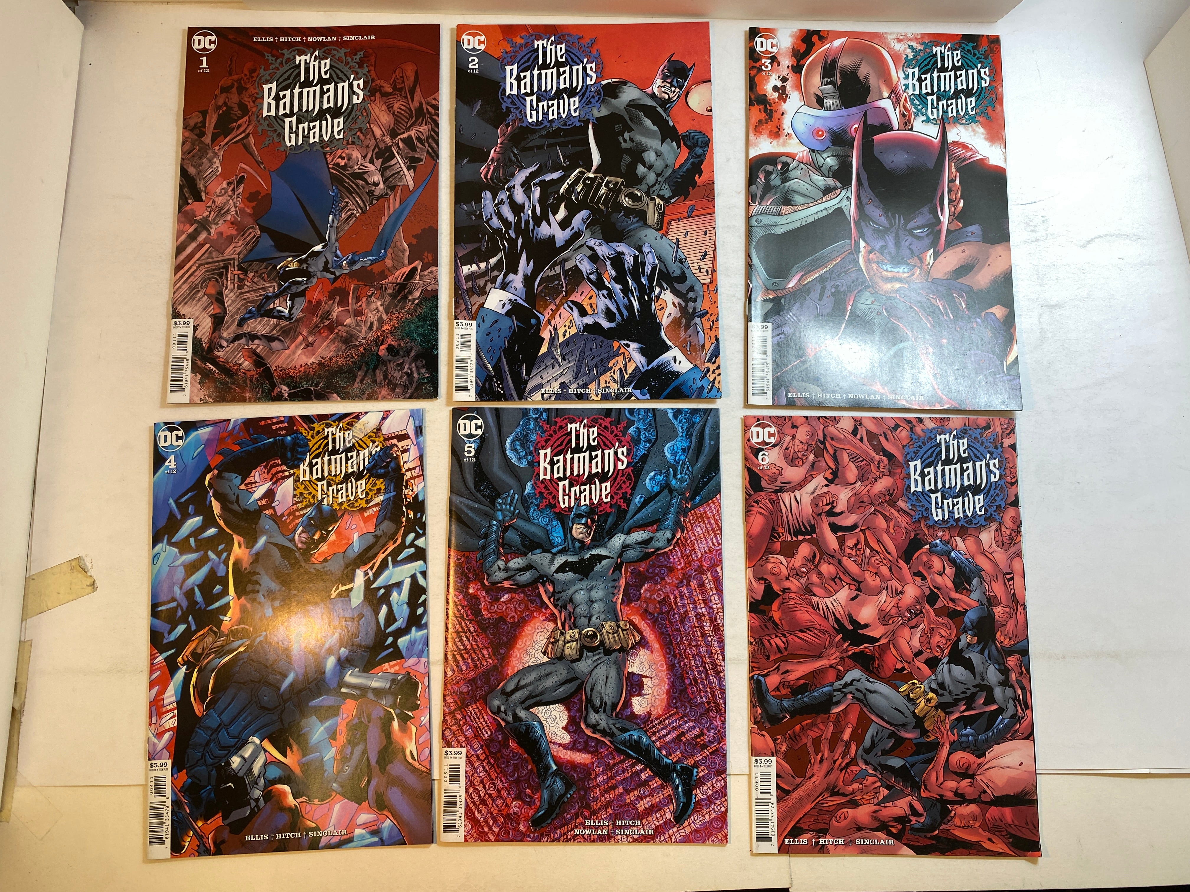 Lot of 6 Batman's Grave DC Comics 2020