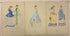 Lot of 6 Fashion Plates 1864-1884