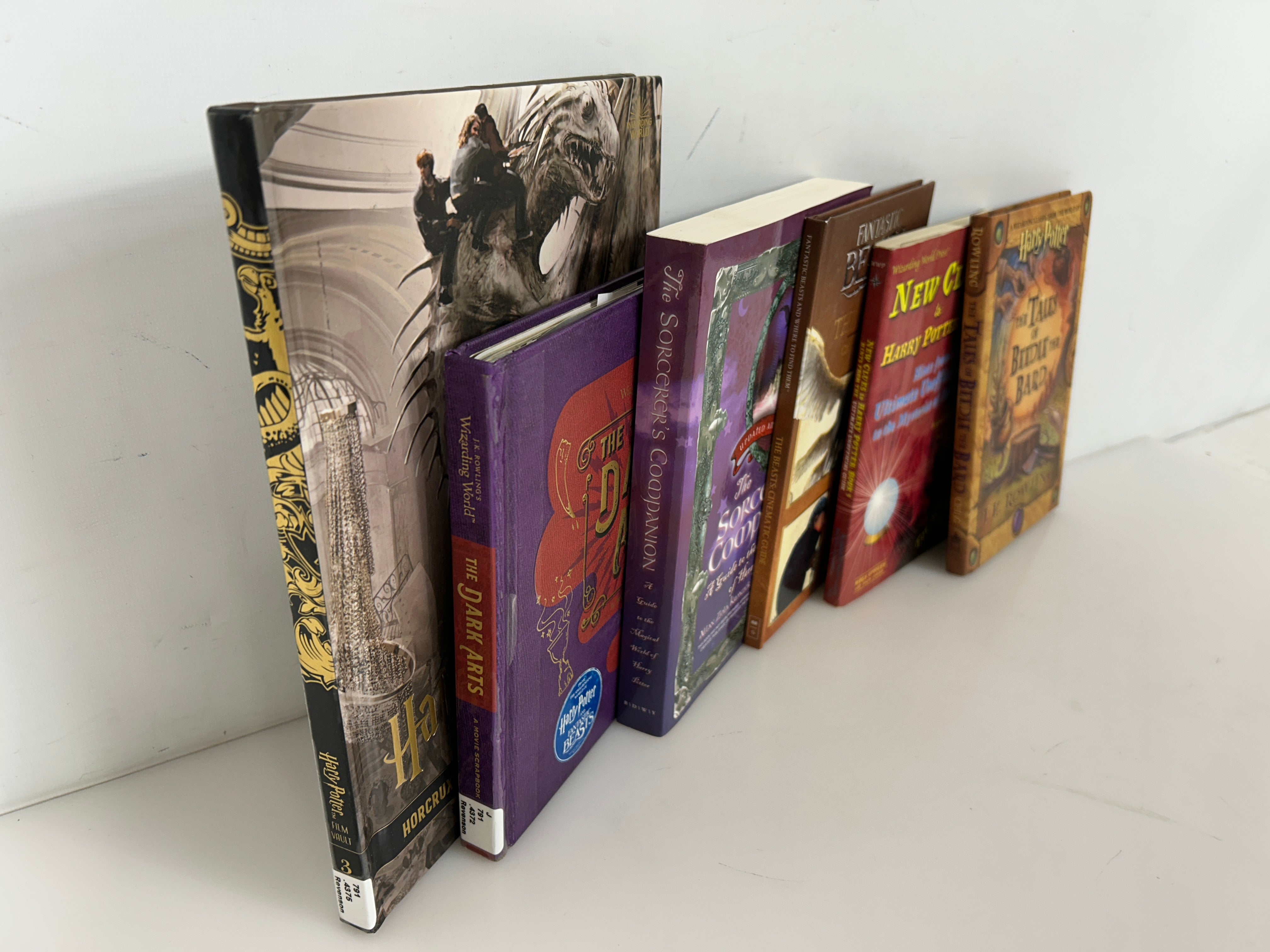 Lot of 6 Harry Potter Companion Books-2  Ex-Lib
