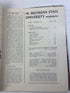 Lot of 6 Michigan State MSU Magazine 1955-1956