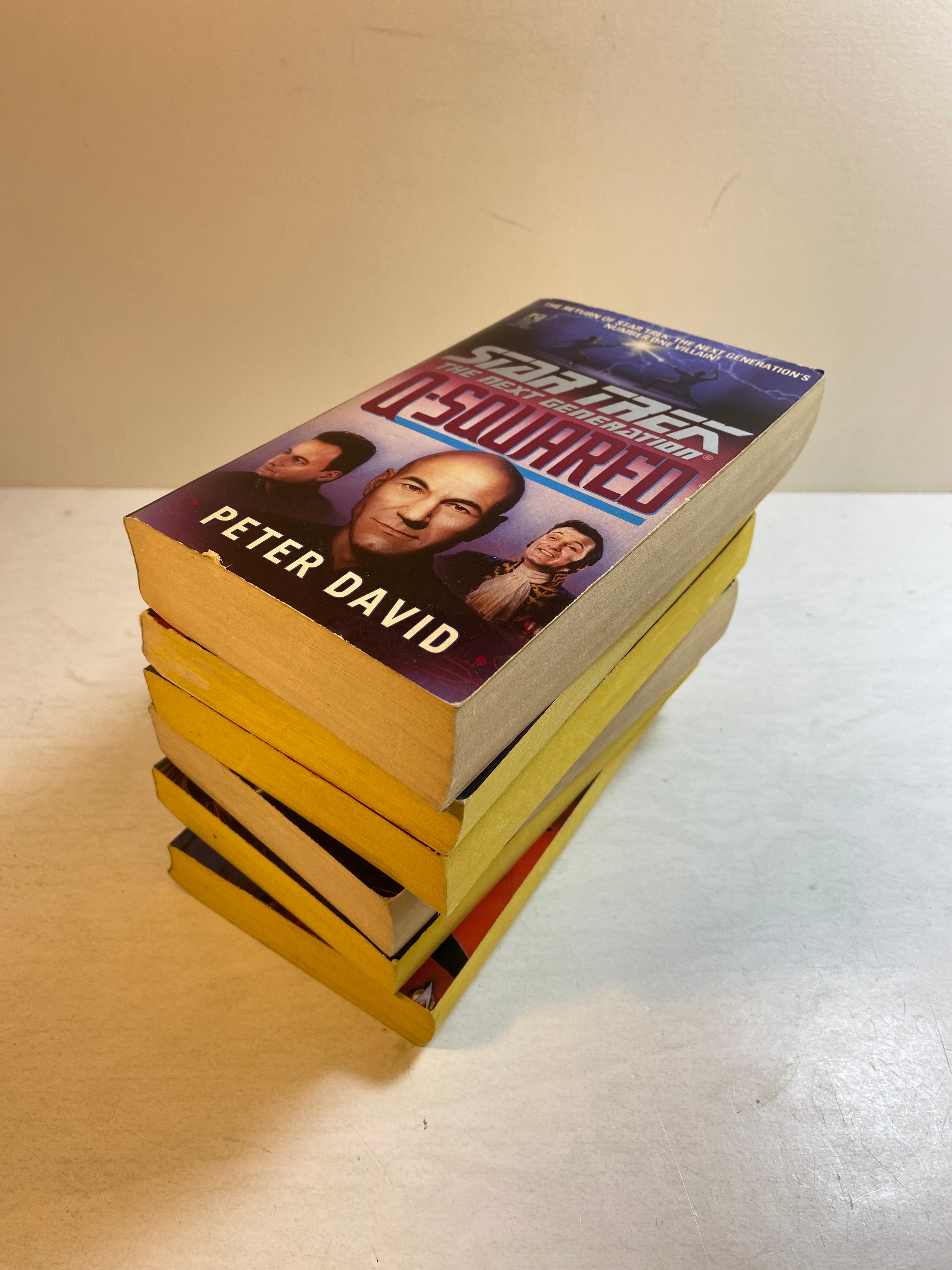 Lot of 6 Star Trek Next Generation Novels paperbacks 1991-1994