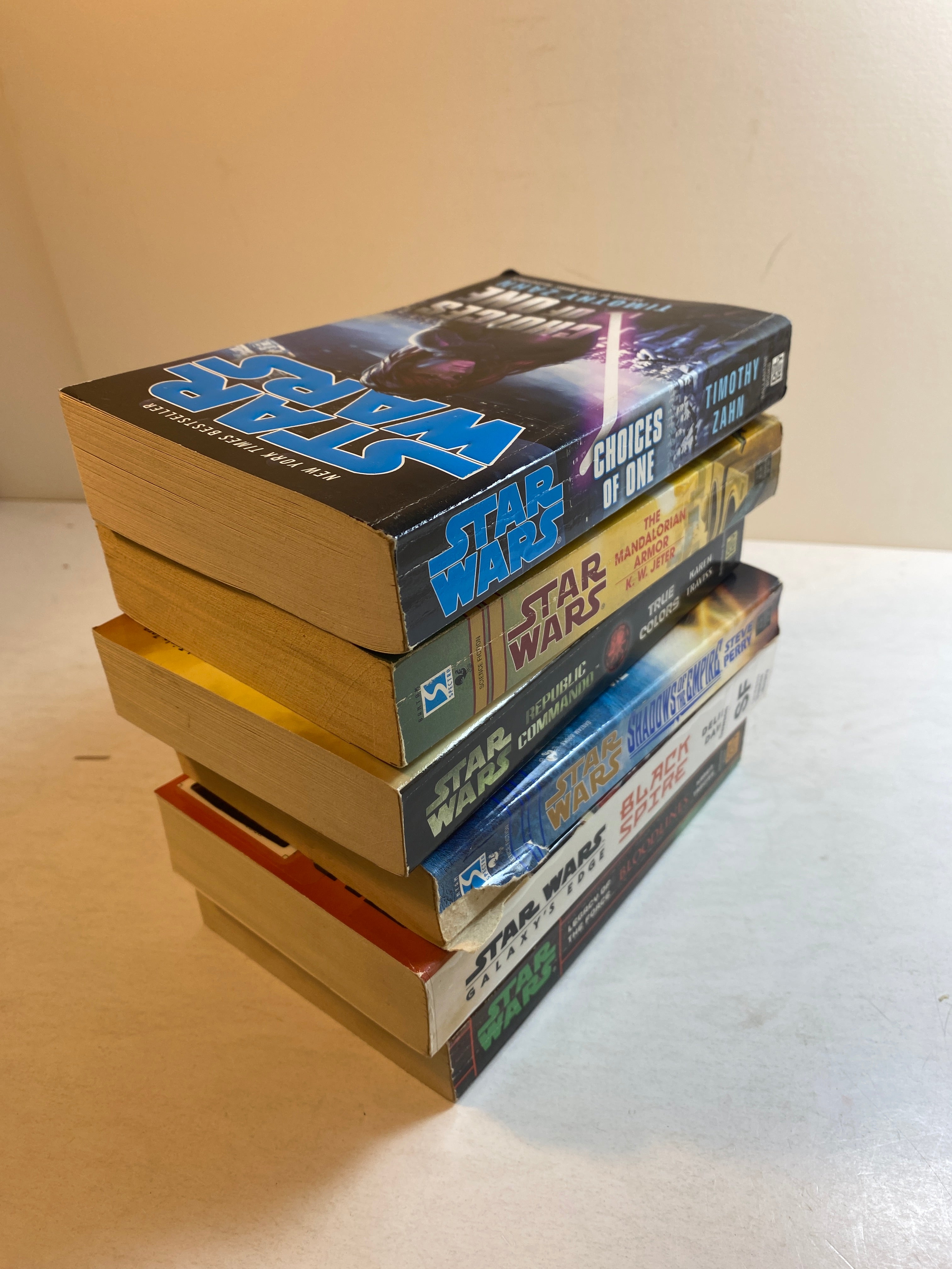 Lot of 6 Star Wars Paperbacks