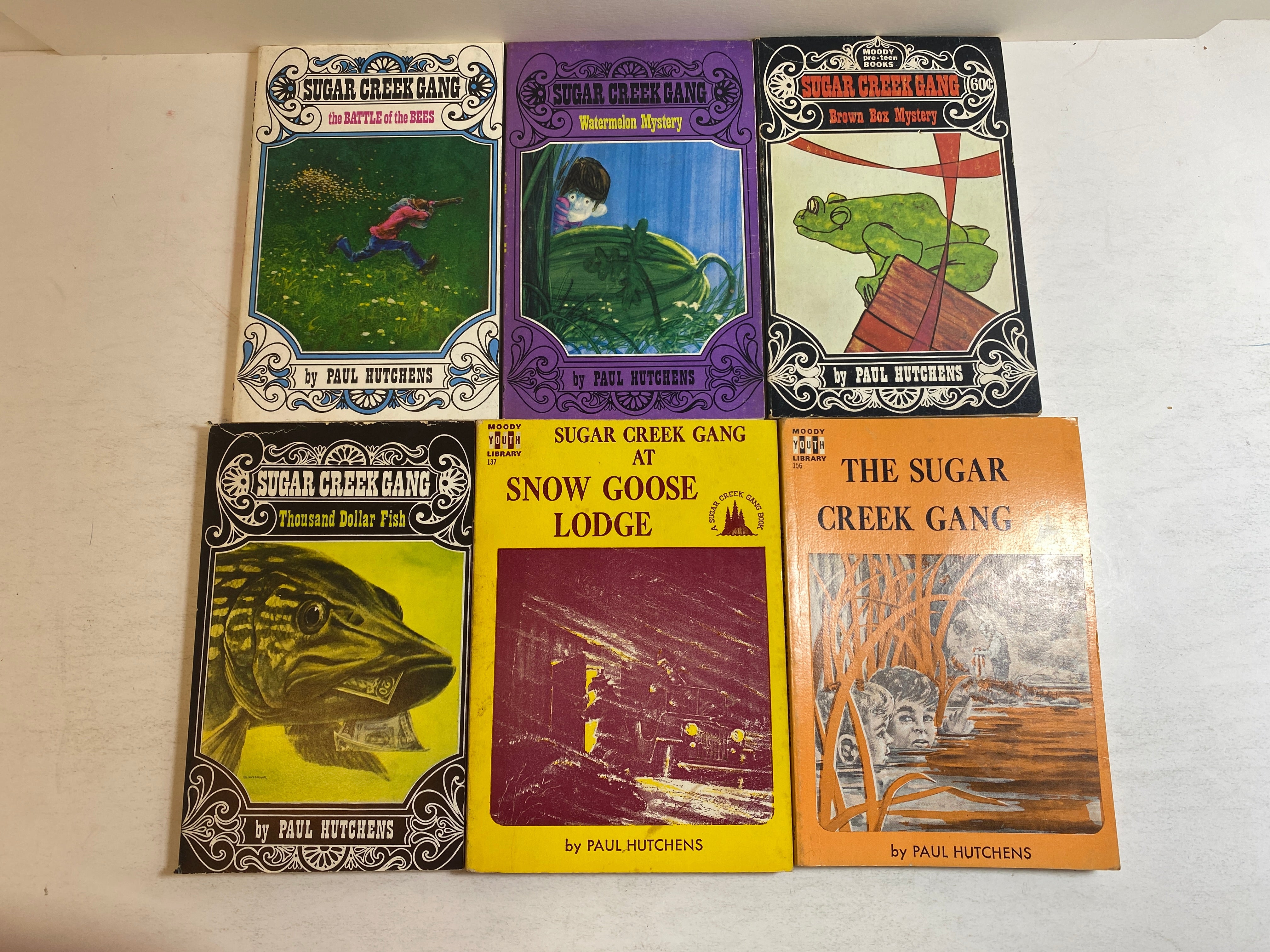Lot of 6 Sugar Creek Gang Mood Press 1965-1971