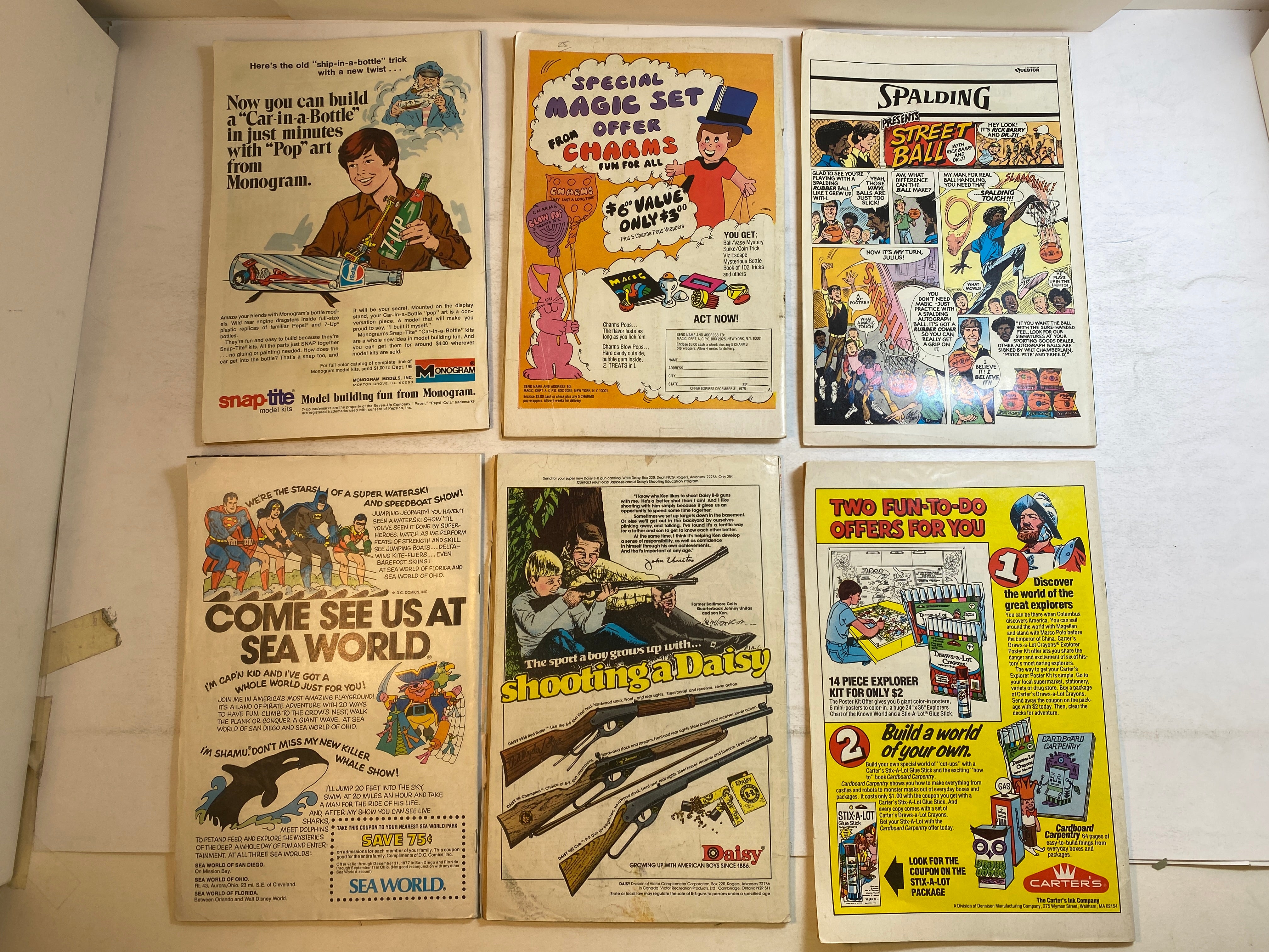 Lot of 6 Super-Team Family DC Comics 1975-1978