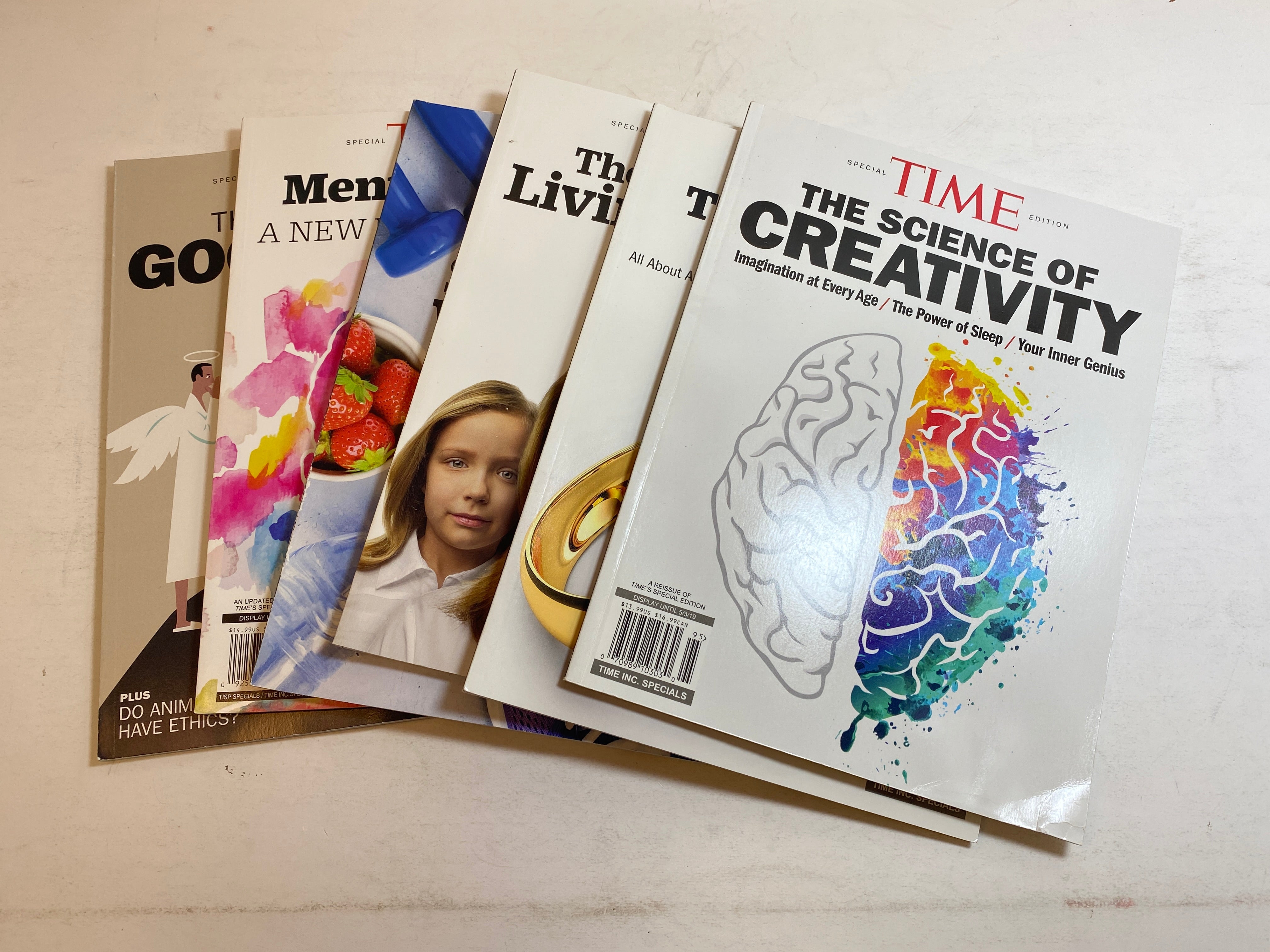 Lot of 6 Time Science of Special Editions 2019