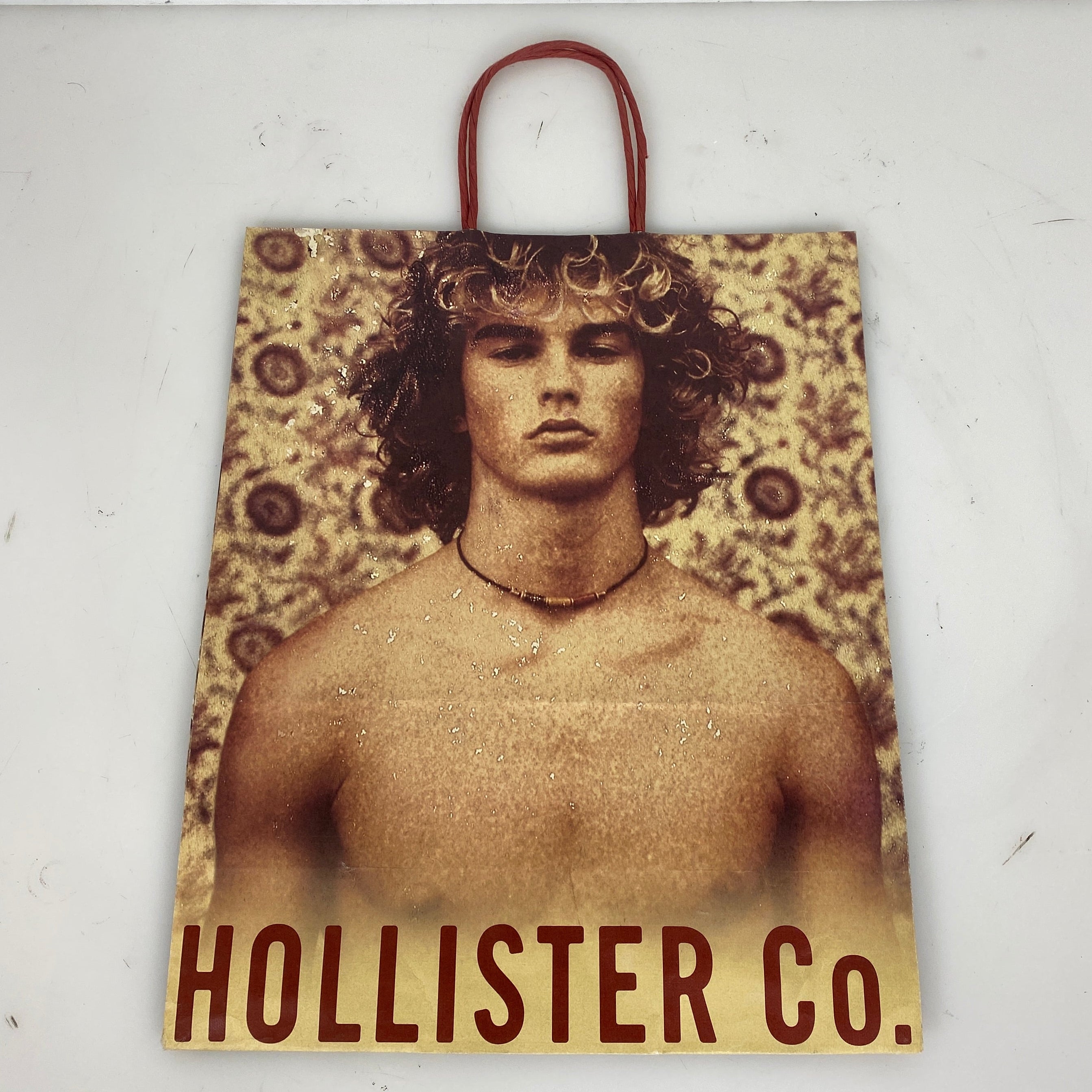 Lot of 6 Vintage Abercrombie & Hollister Paper Shopping Bags