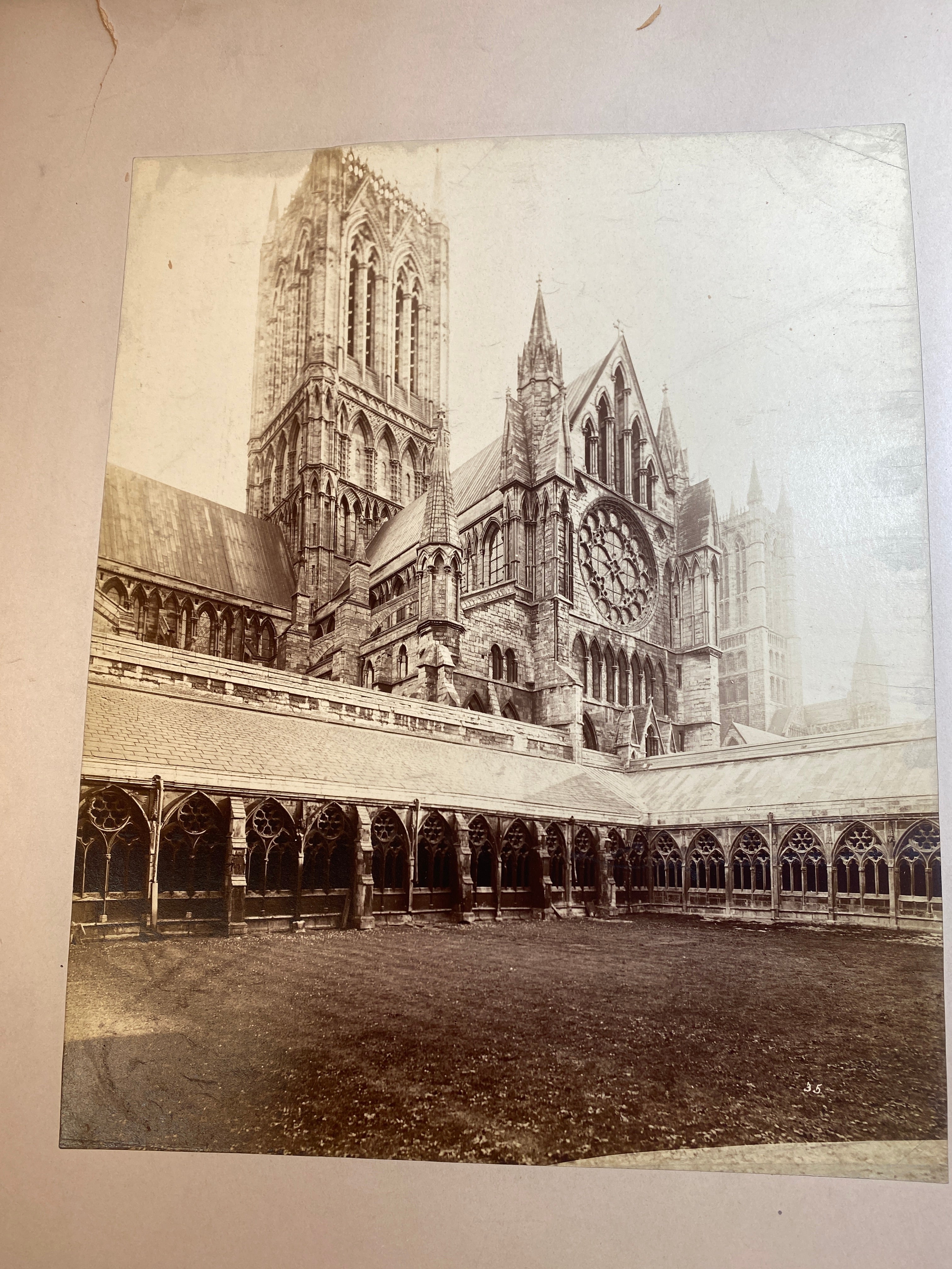 Lot of 6 Vintage Roman/Italian Cathedral/Church Pictures