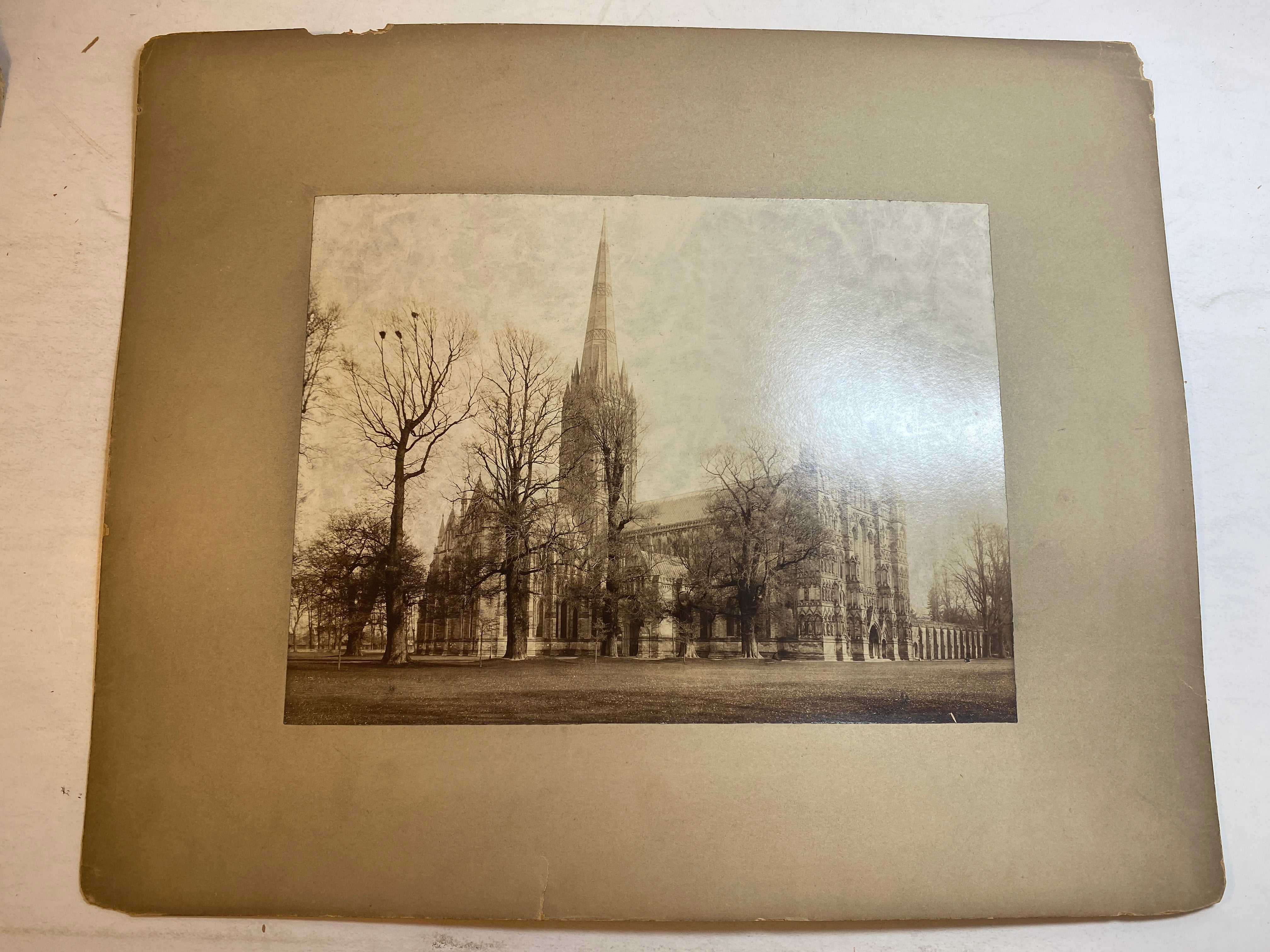 Lot of 6 Vintage Roman/Italian Cathedral/Church Pictures