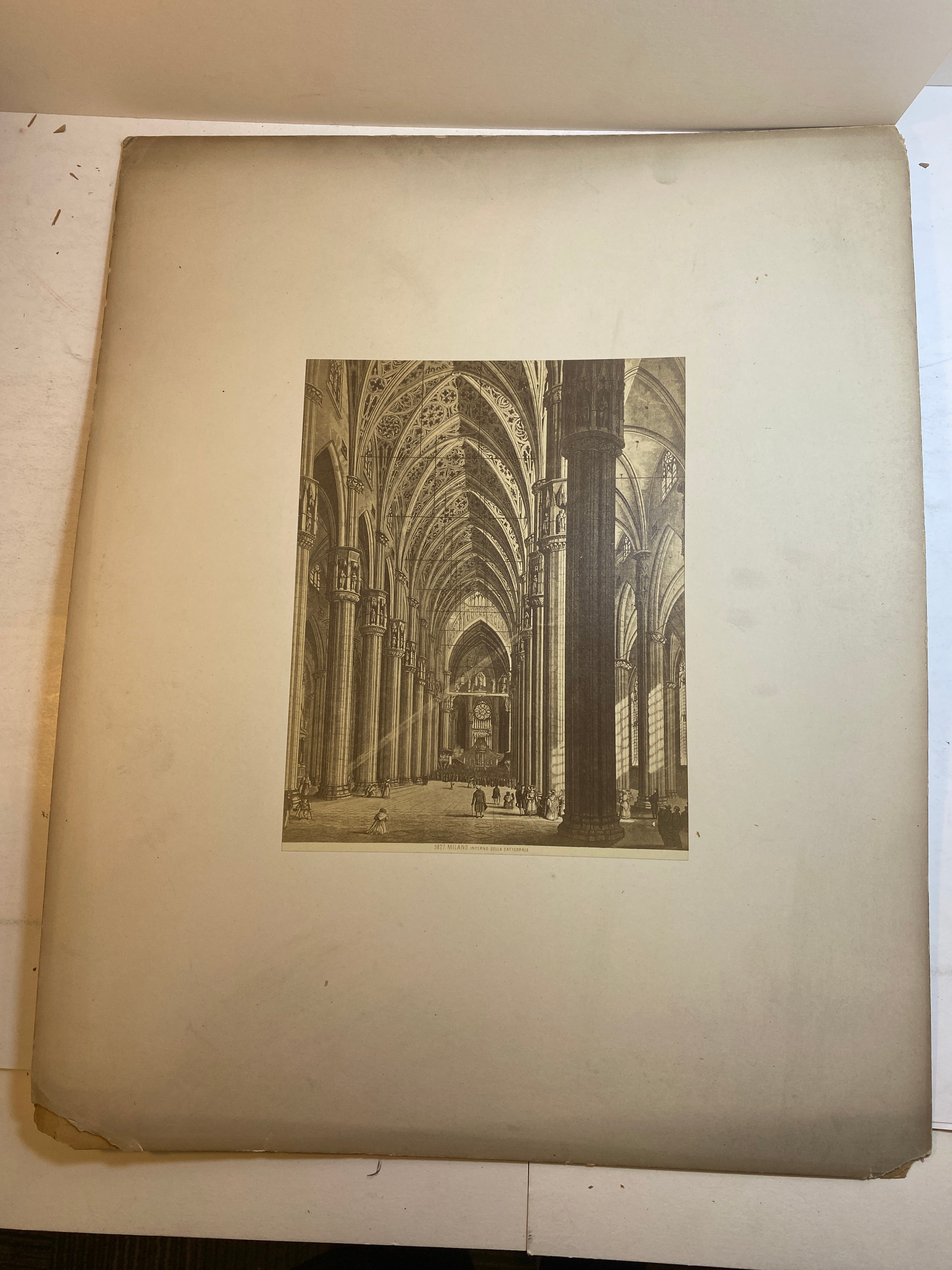 Lot of 6 Vintage Roman/Italian Cathedral/Church Pictures