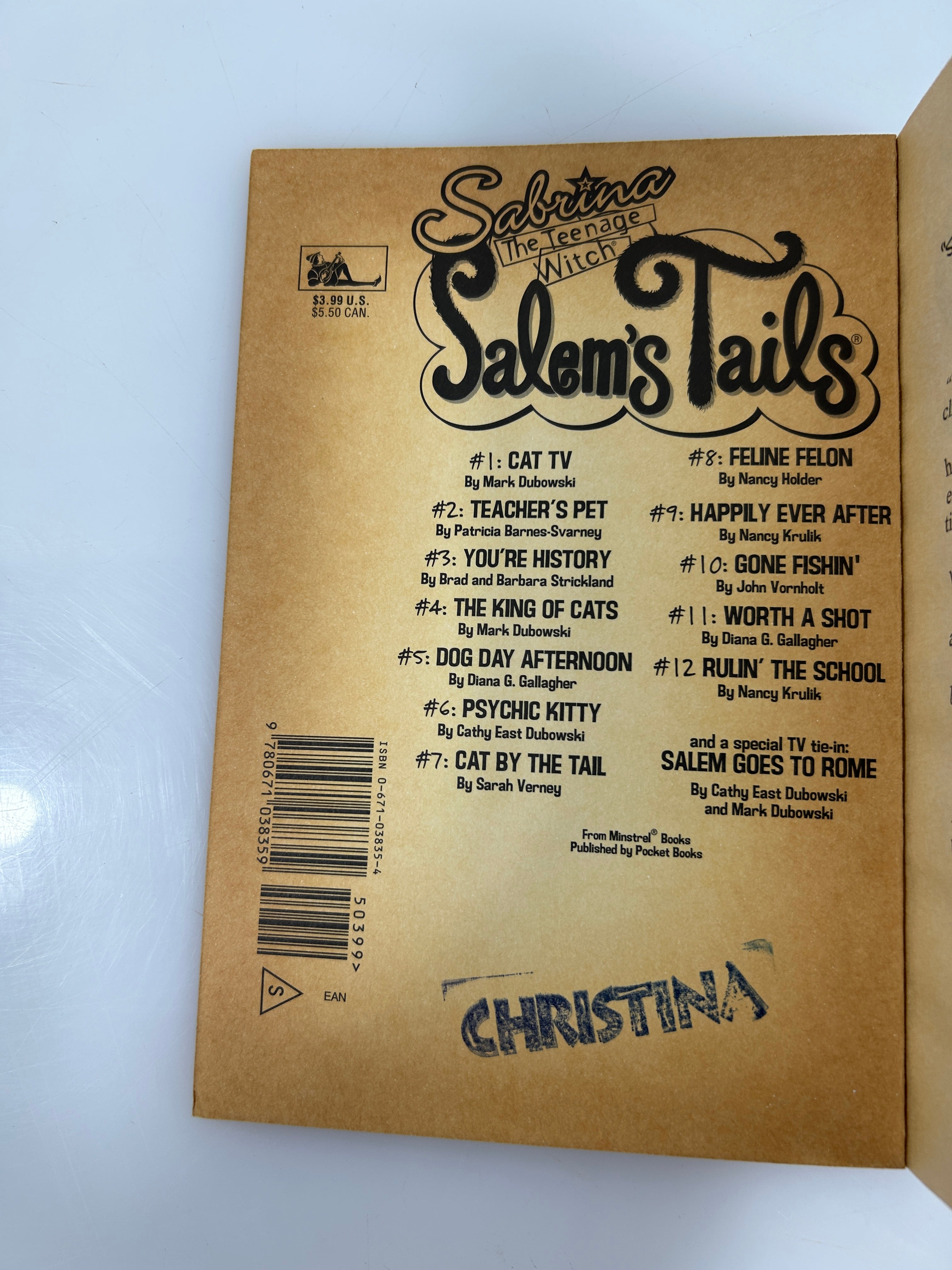 Lot Of 6 Vintage Sabrina the Teenage Witch/Salem's Tails/Magic Handbook Lot SC