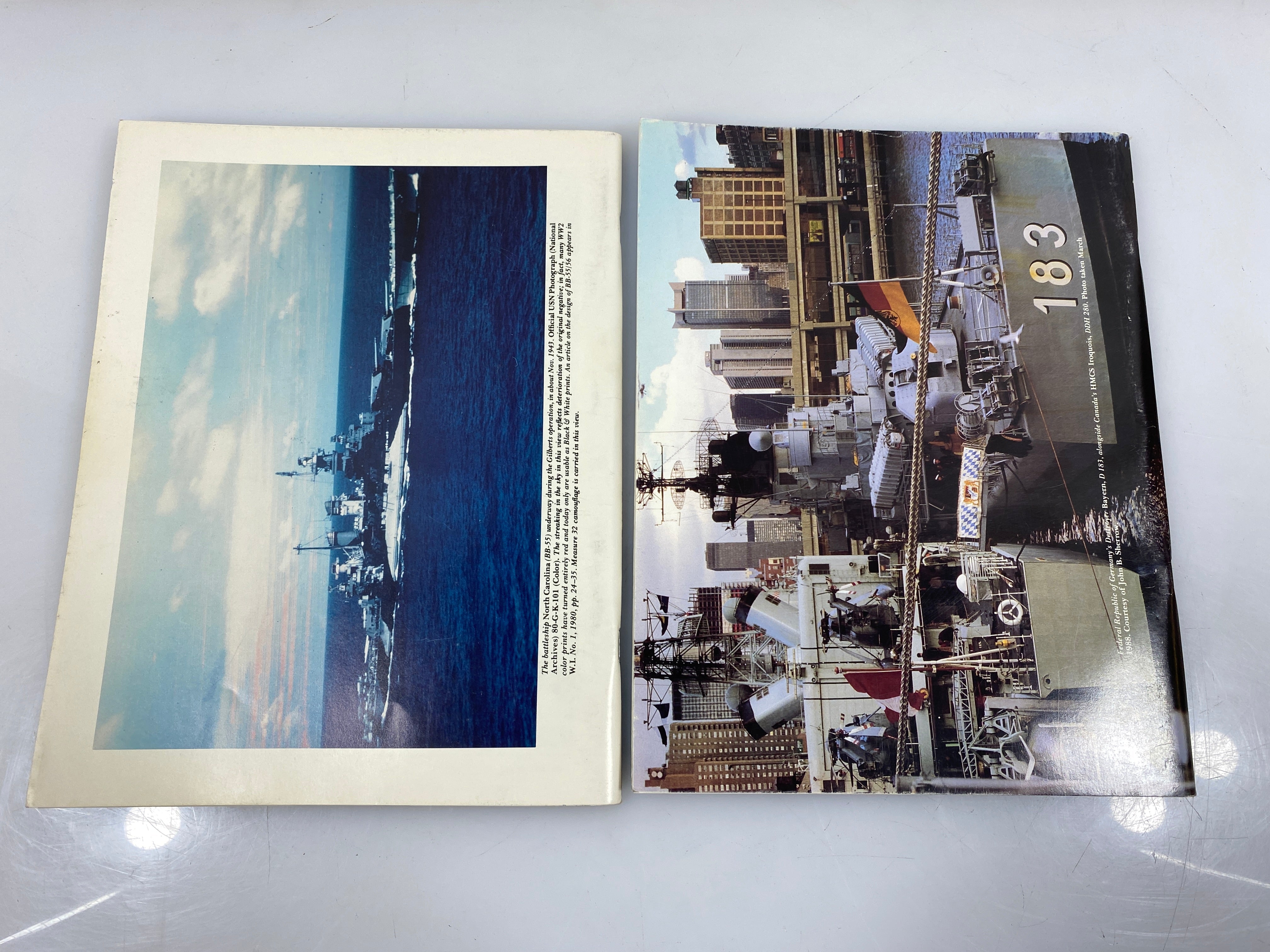 Lot of 6 Warship International Magazines 1988-1989