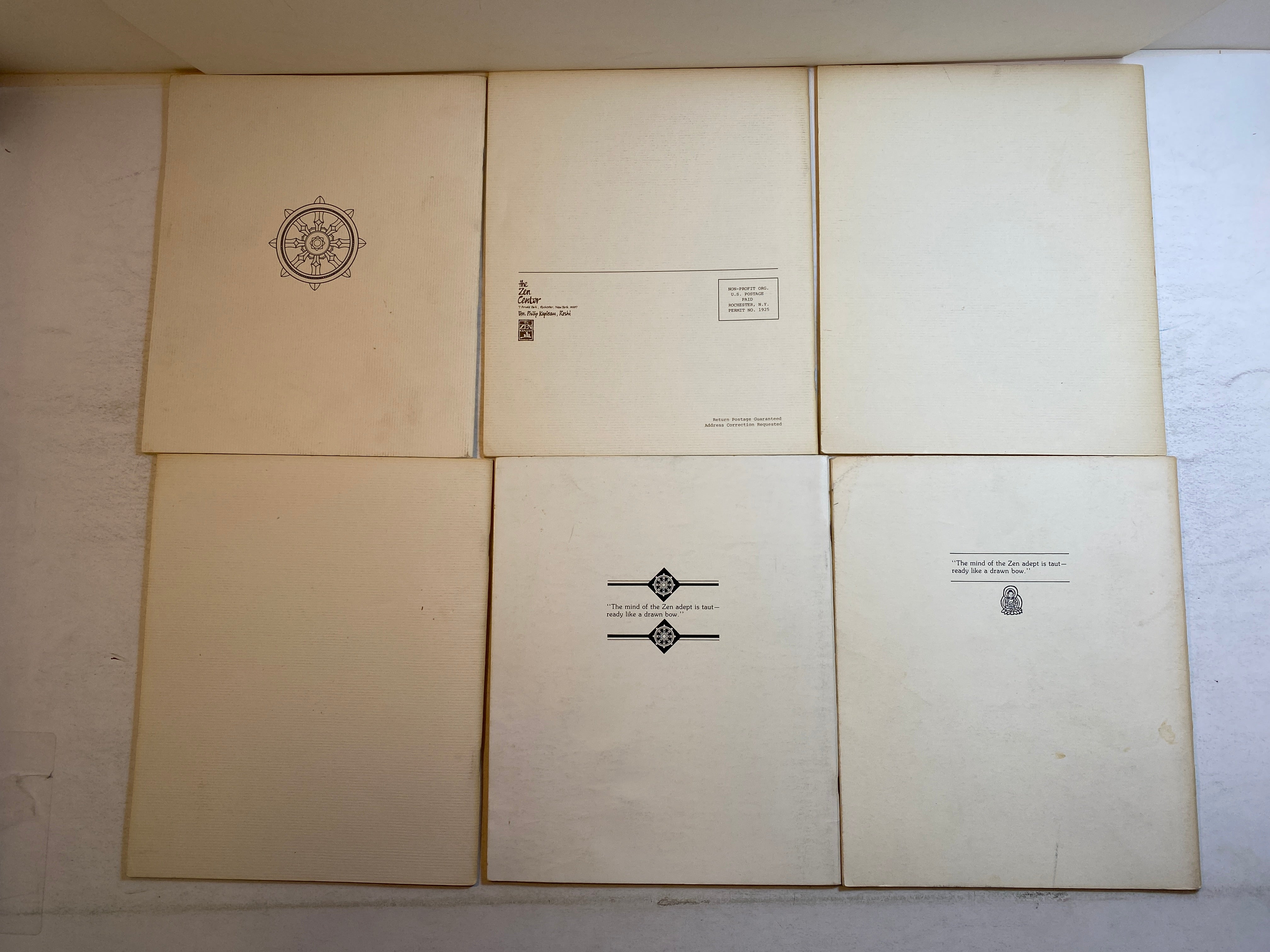 Lot of 6 Zen Bow Magazines 1973-1978