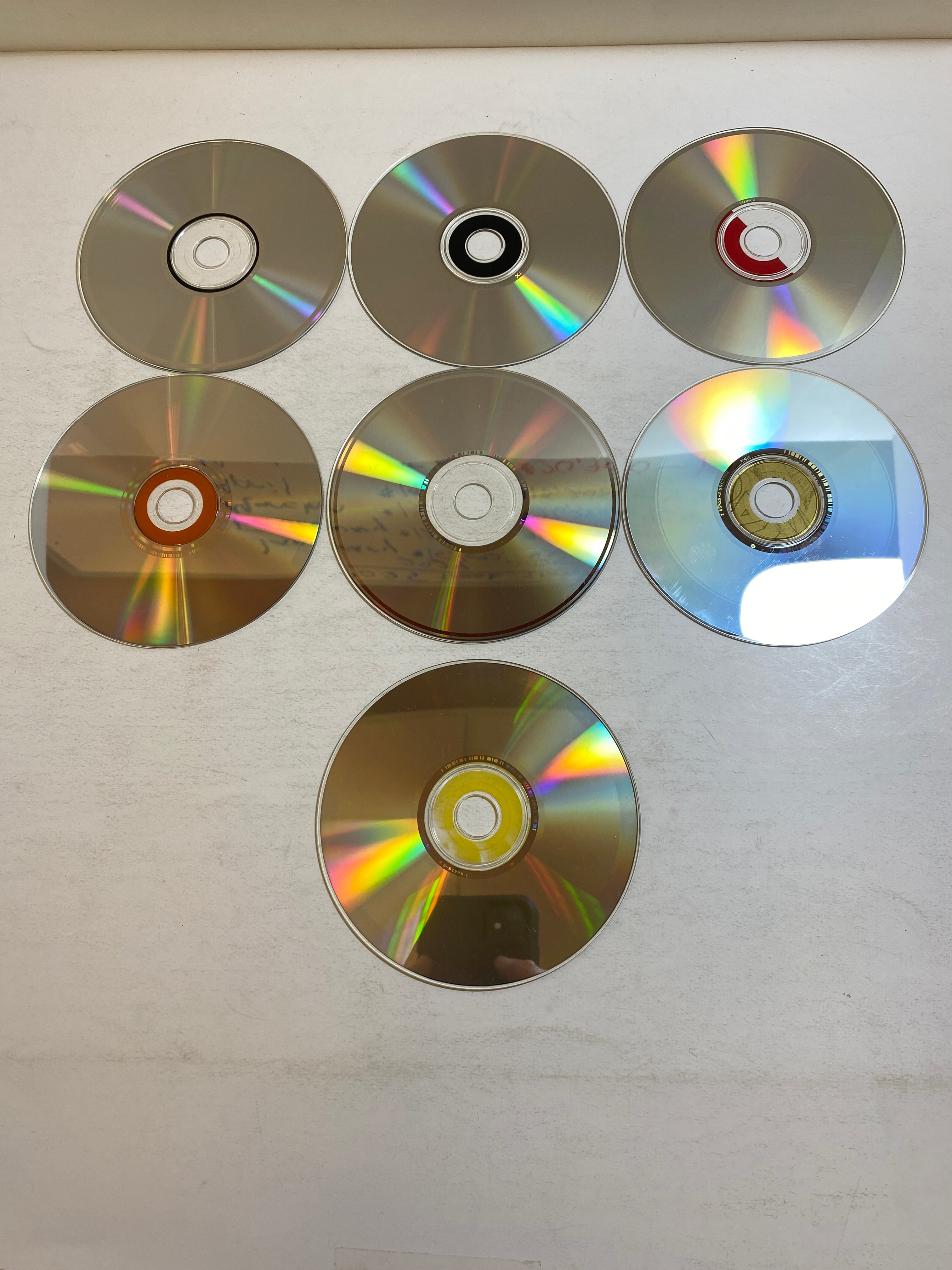 Lot of 7 1990s CDs Green Day Pearl Jam Gin Blossoms 1990-1999