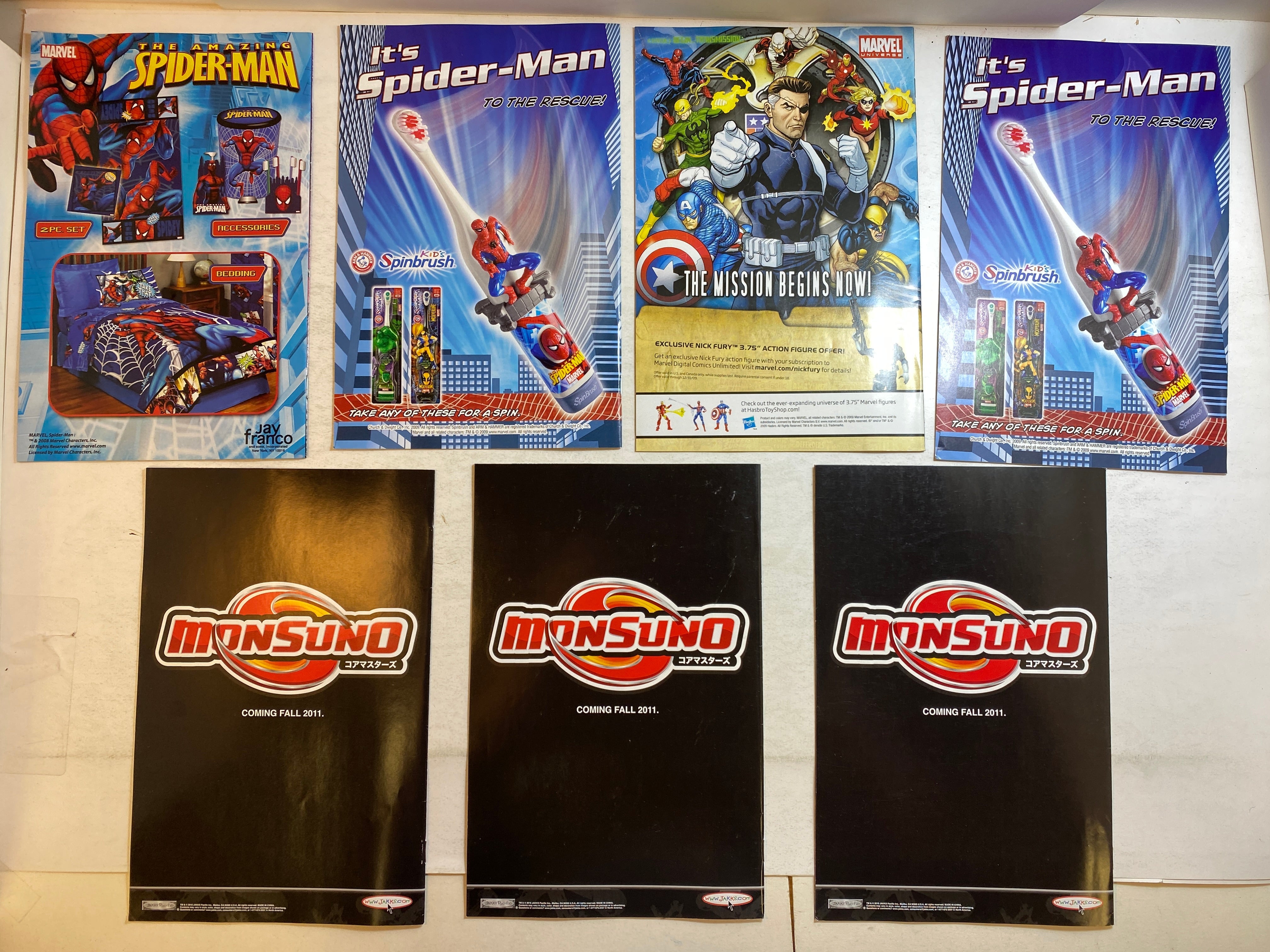 Lot of 7 Amazing Spider-Man Marvel Comics 2009-2010
