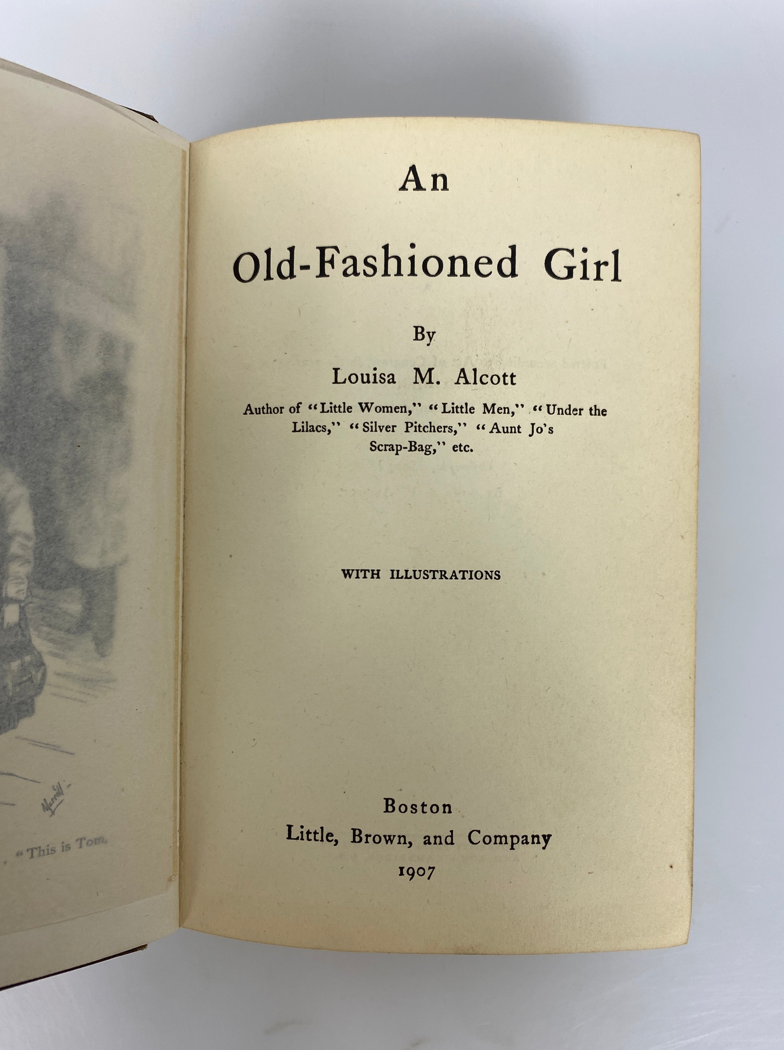 Lot of 7 Antique Louisa May Alcott incl Little Women & Little Men 1906-07 HC