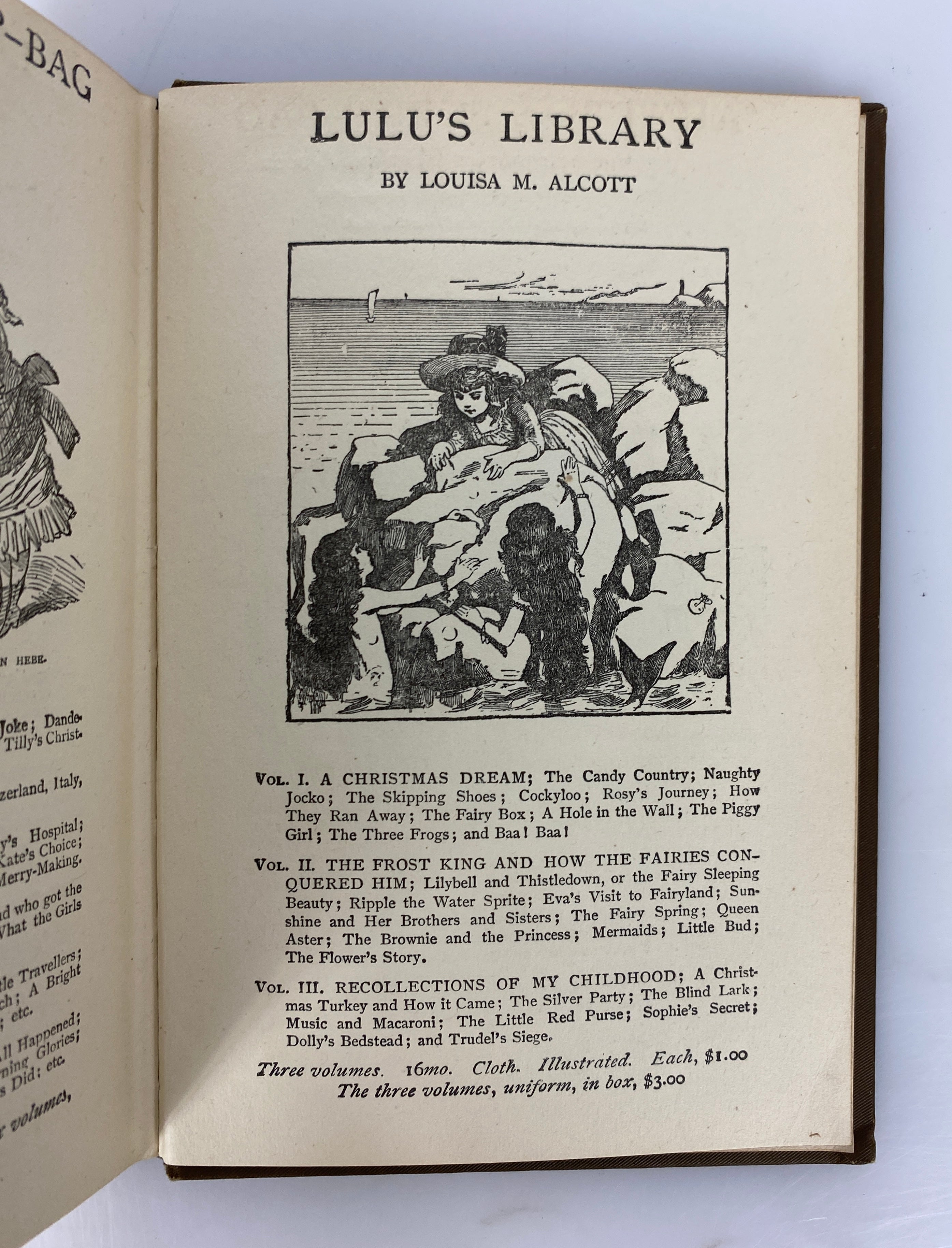 Lot of 7 Antique Louisa May Alcott incl Little Women & Little Men 1906-07 HC