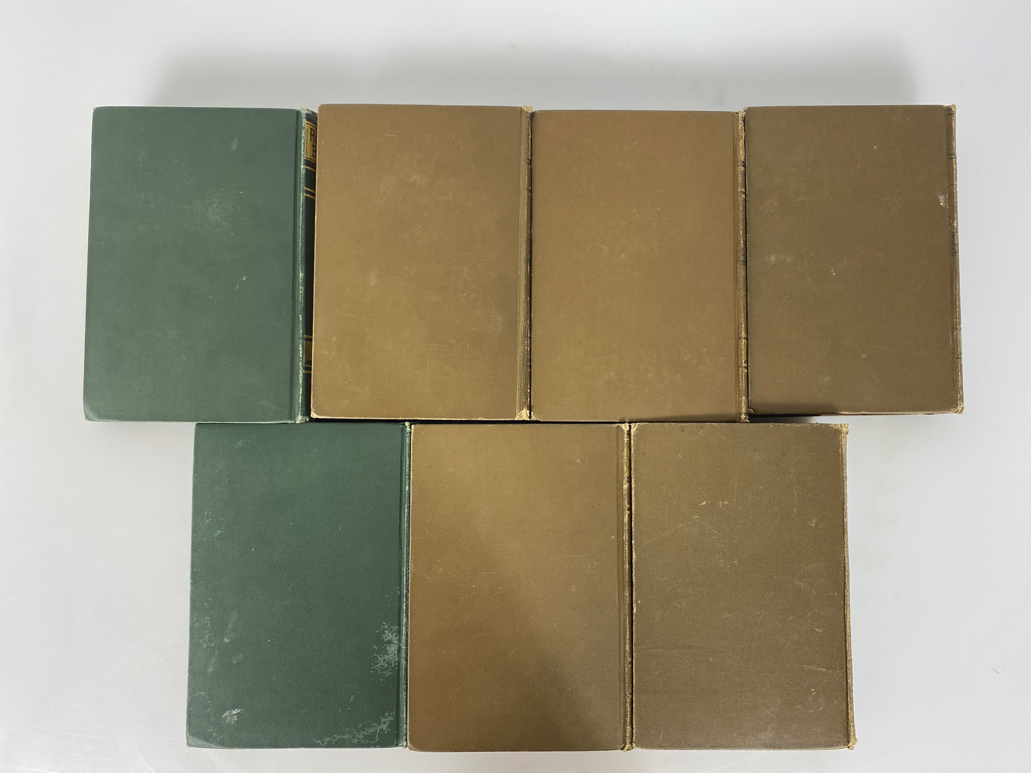 Lot of 7 Antique Louisa May Alcott incl Little Women & Little Men 1906-07 HC