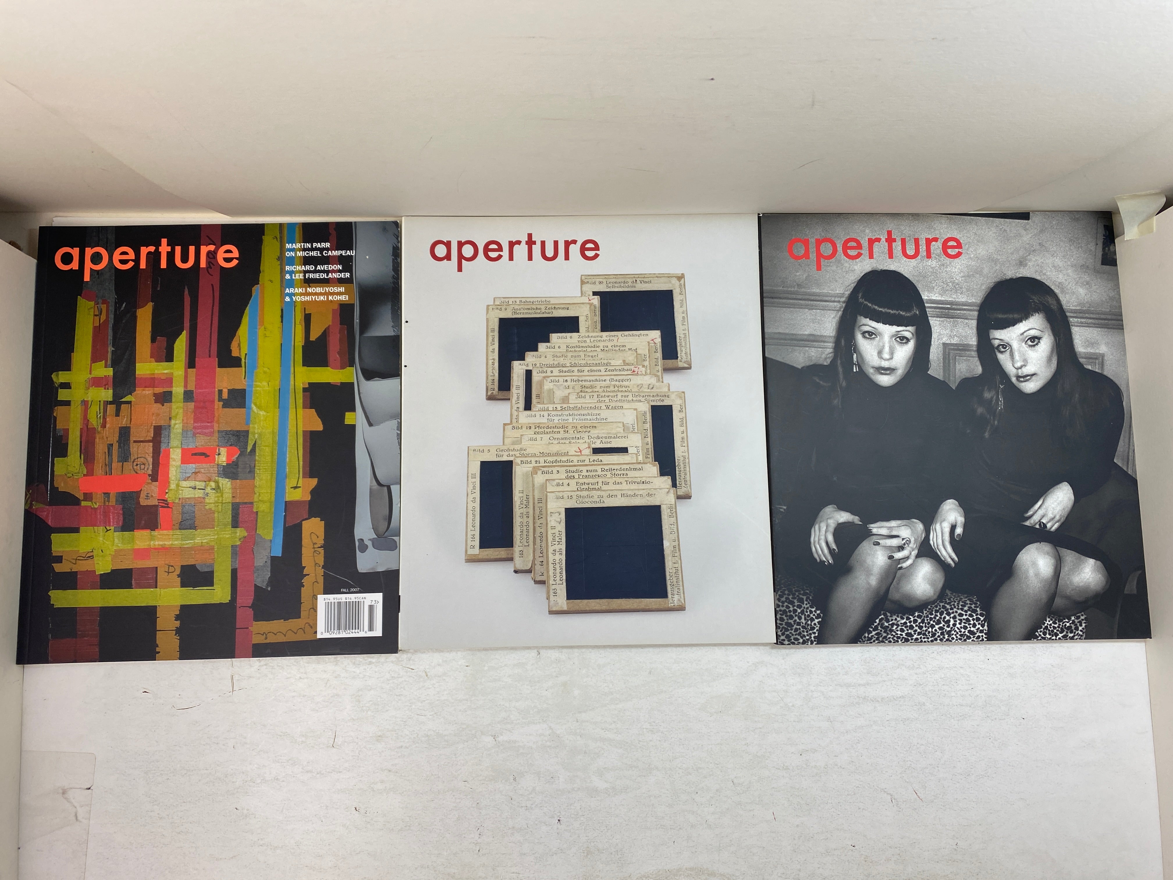 Lot of 7 Aperture Art Magazines 2007-2022