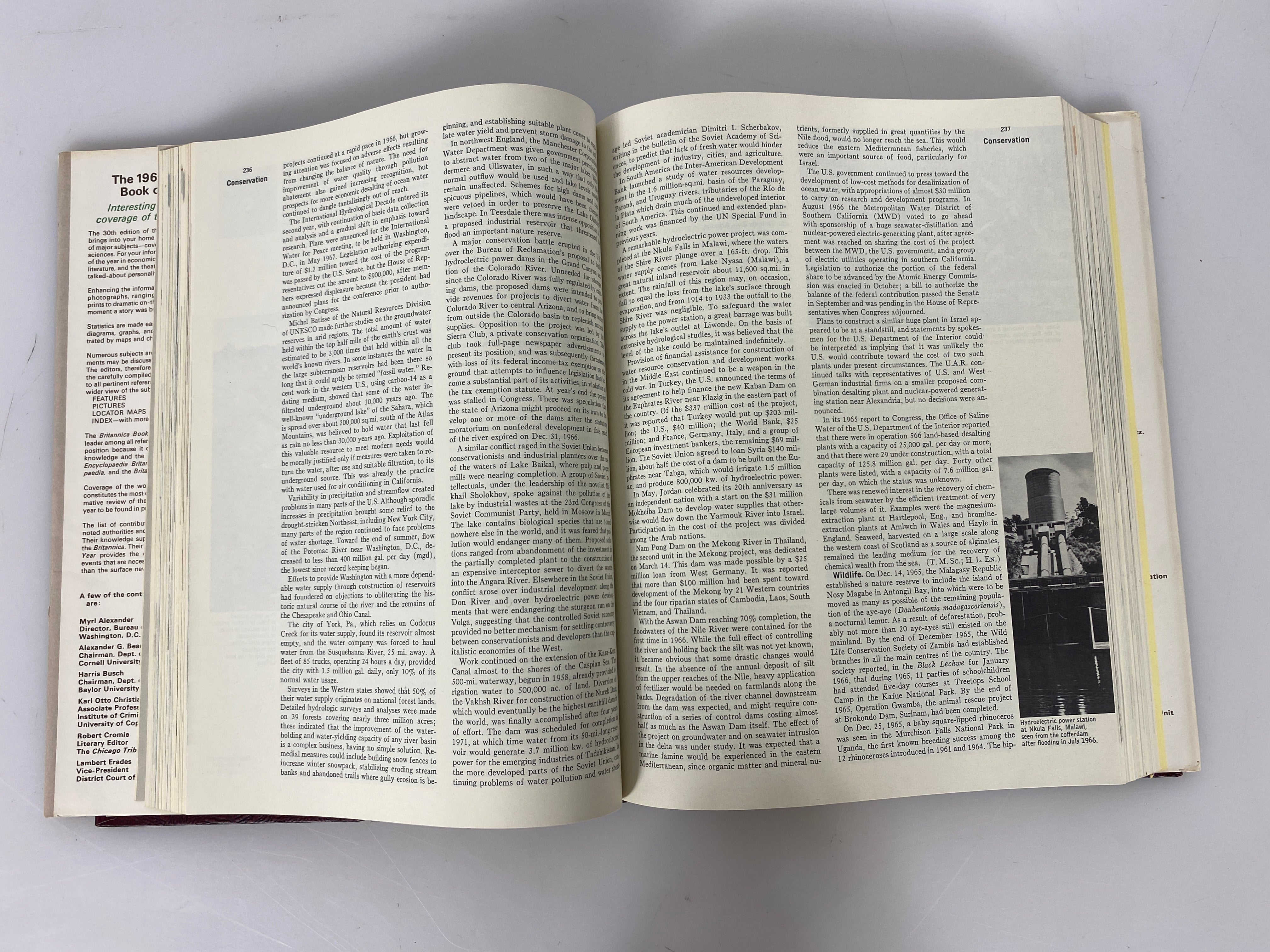Lot of 7: Book of the Year Britannica 1959,61,62,64-67 HCDJ