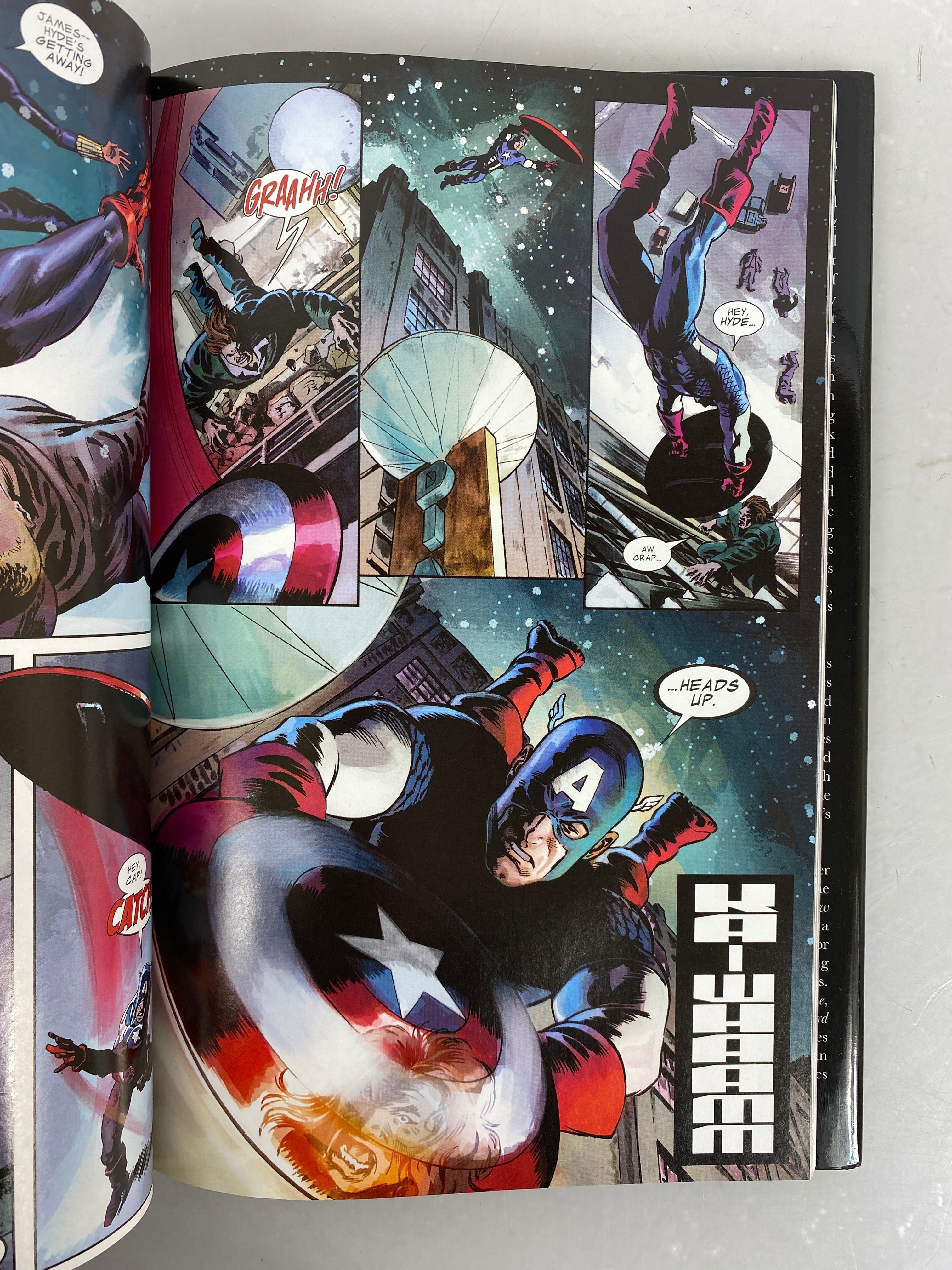 Lot of 7 Captain America, Avengers (Marvel 2007-2011) Graphic Novels SC