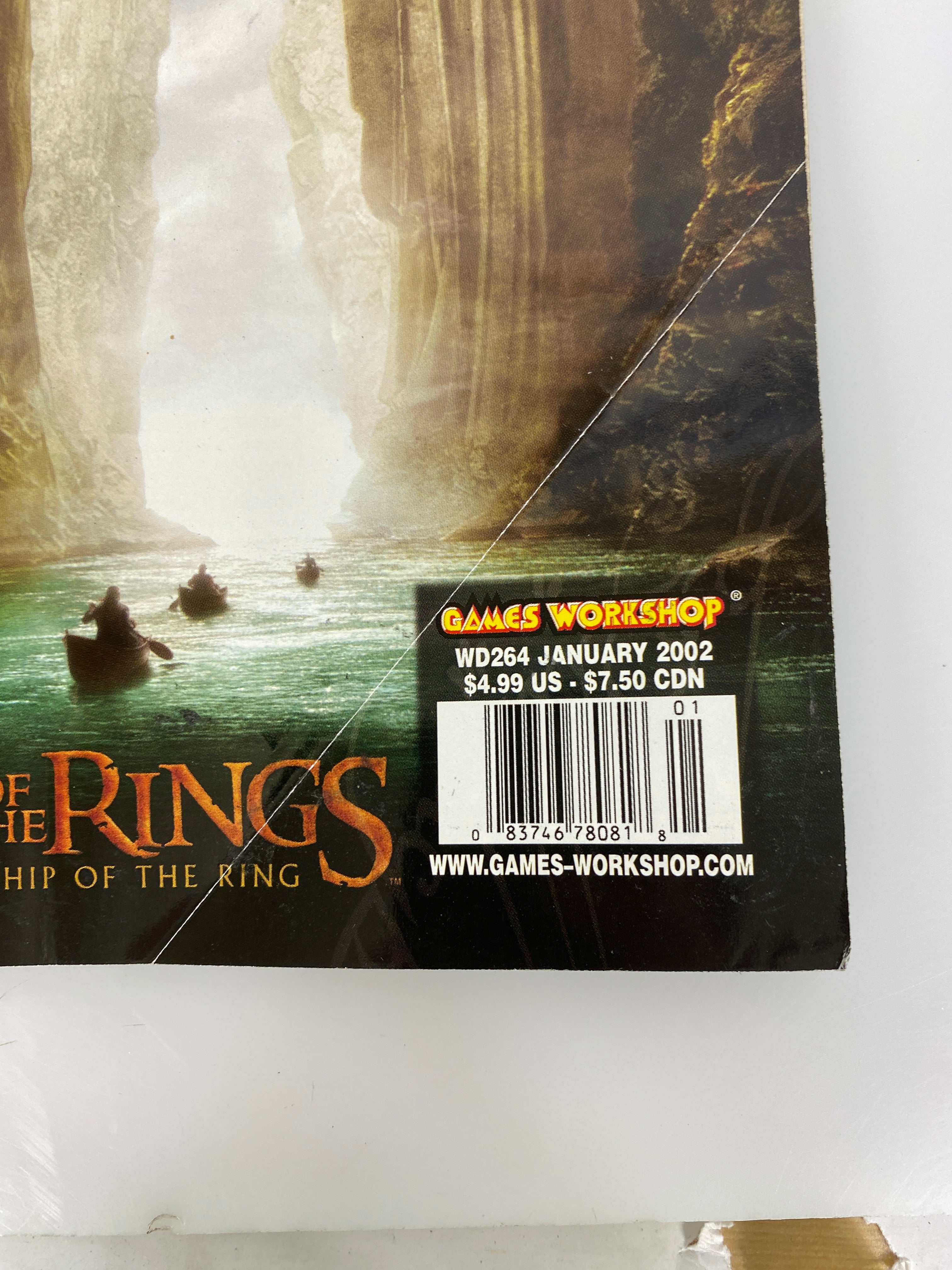 Lot of 7 Games Workshop White Dwarf Magazines 1999-2002