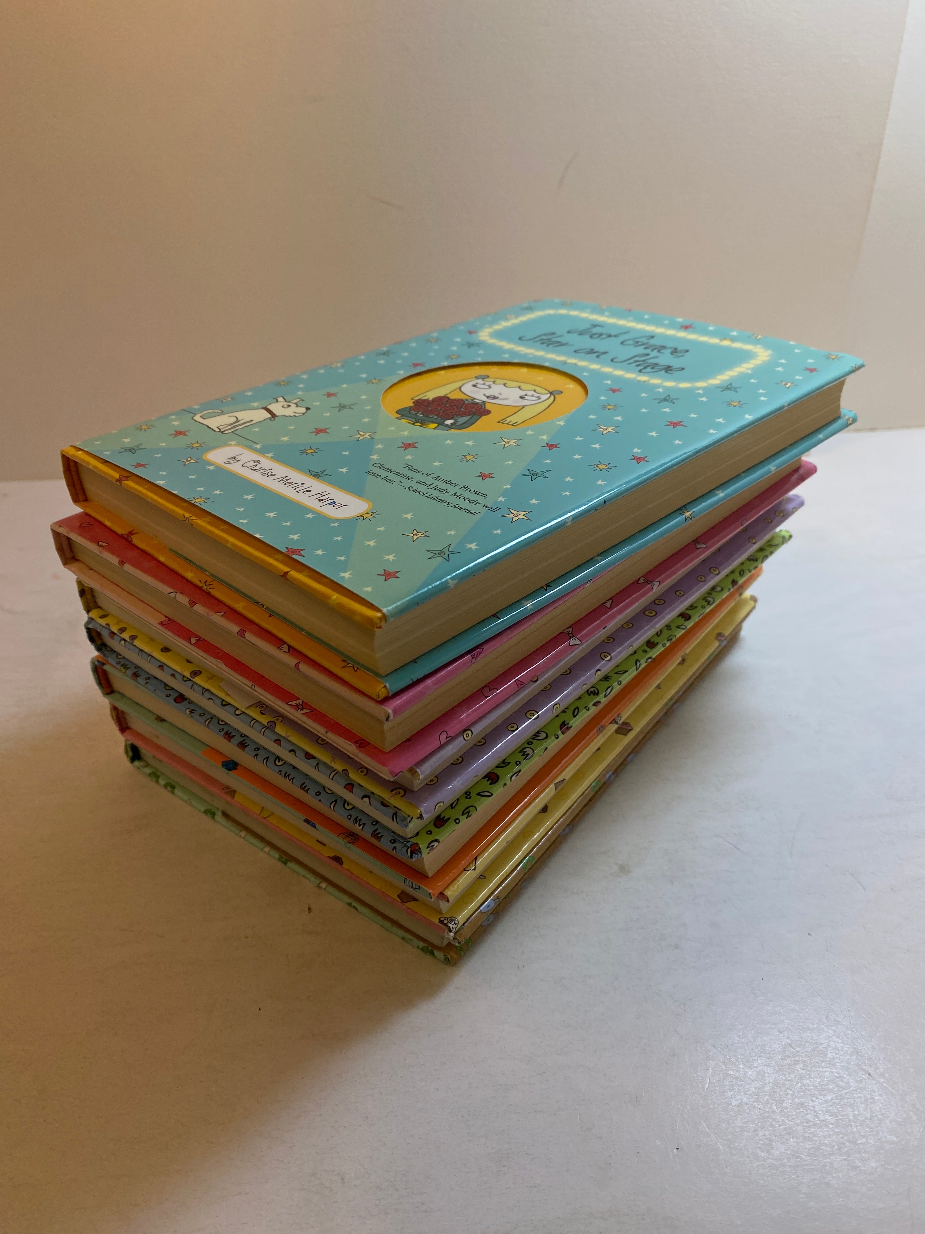 Lot of 7 Just Grace Harper Book Series HCDJ 2007-2012