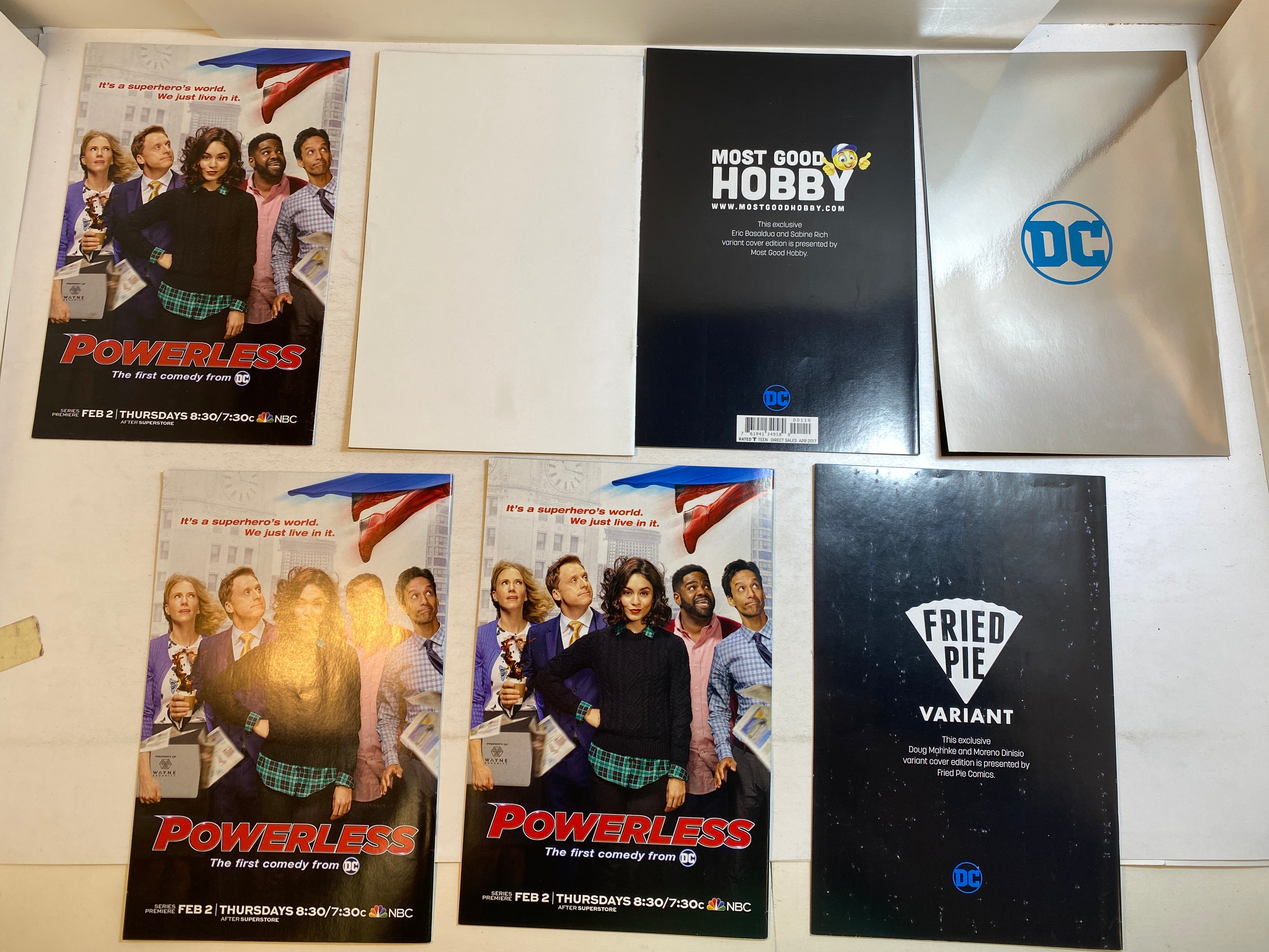 Lot of 7 Justice League America #1 DC Rebirth Comics 2017 Variant Covers