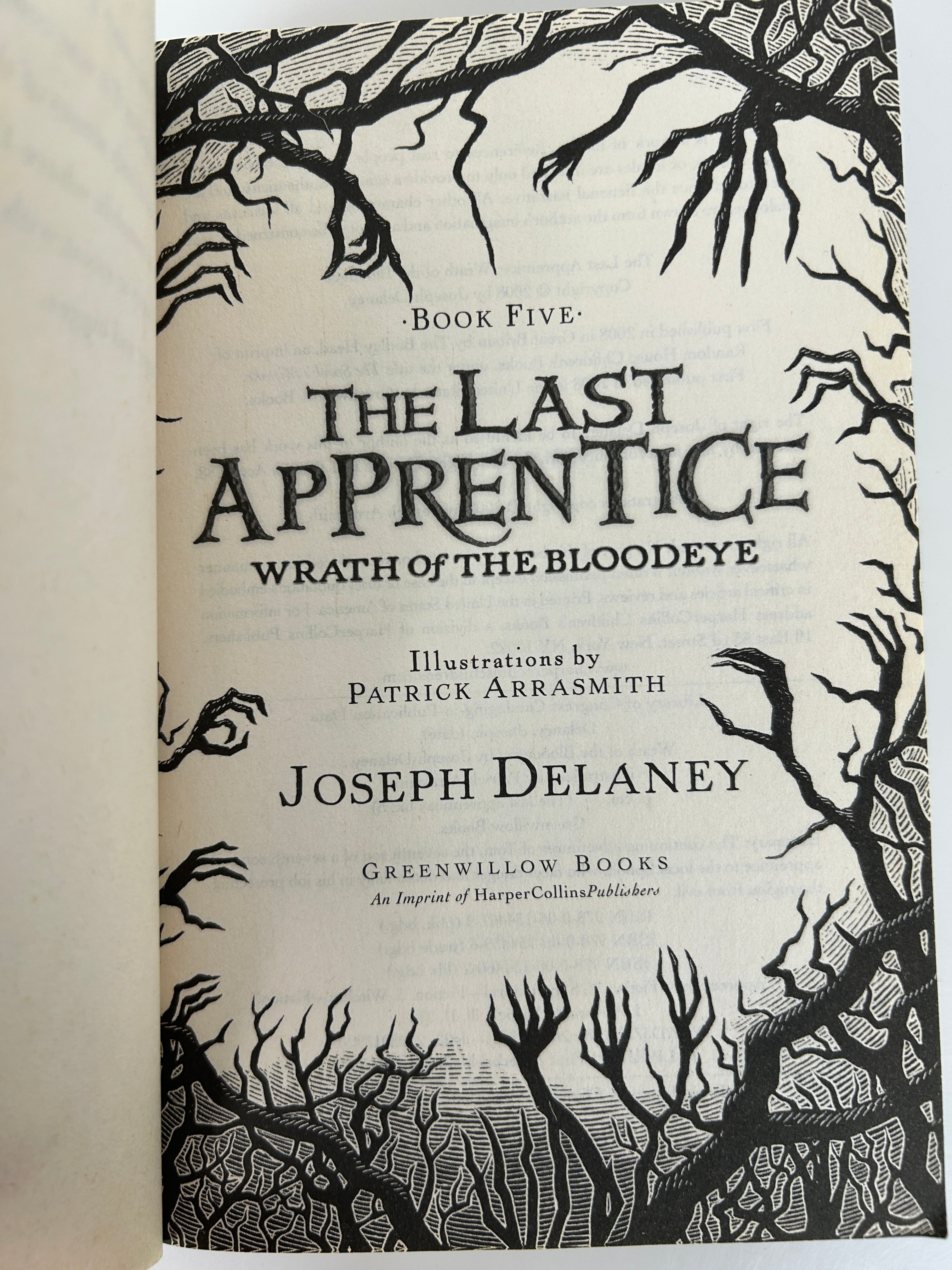 Lot of 7 Last Apprentice 1st American Edition 4 HC, 3 Trade PB