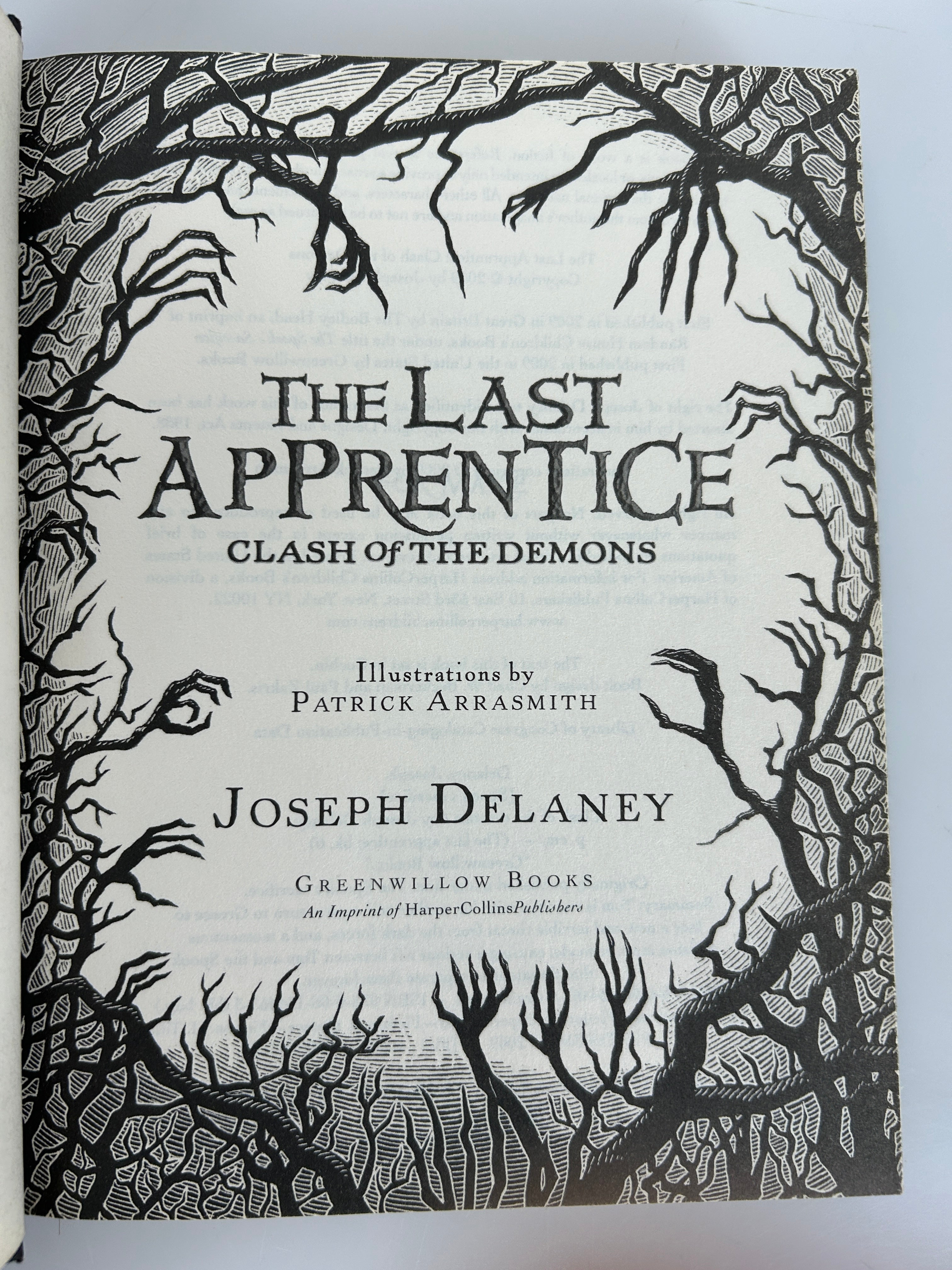 Lot of 7 Last Apprentice 1st American Edition 4 HC, 3 Trade PB