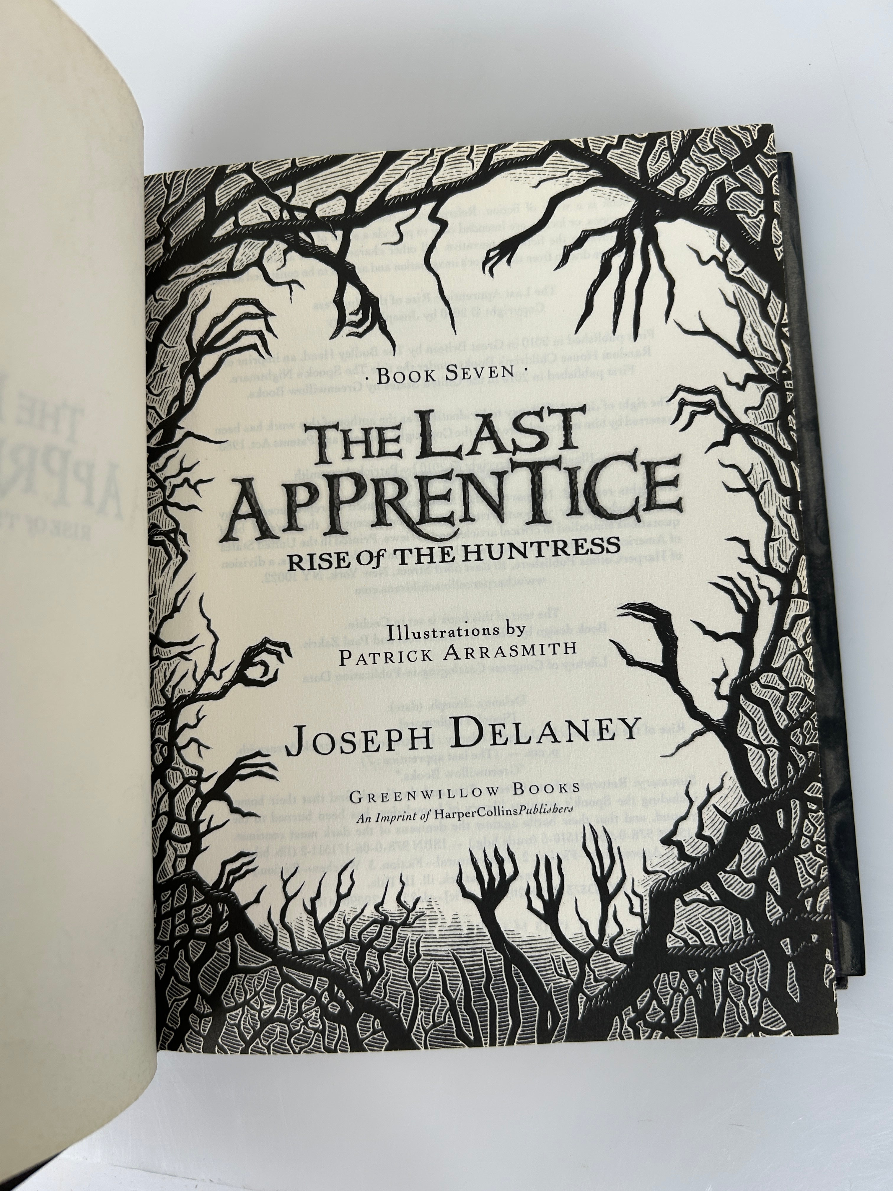 Lot of 7 Last Apprentice 1st American Edition 4 HC, 3 Trade PB