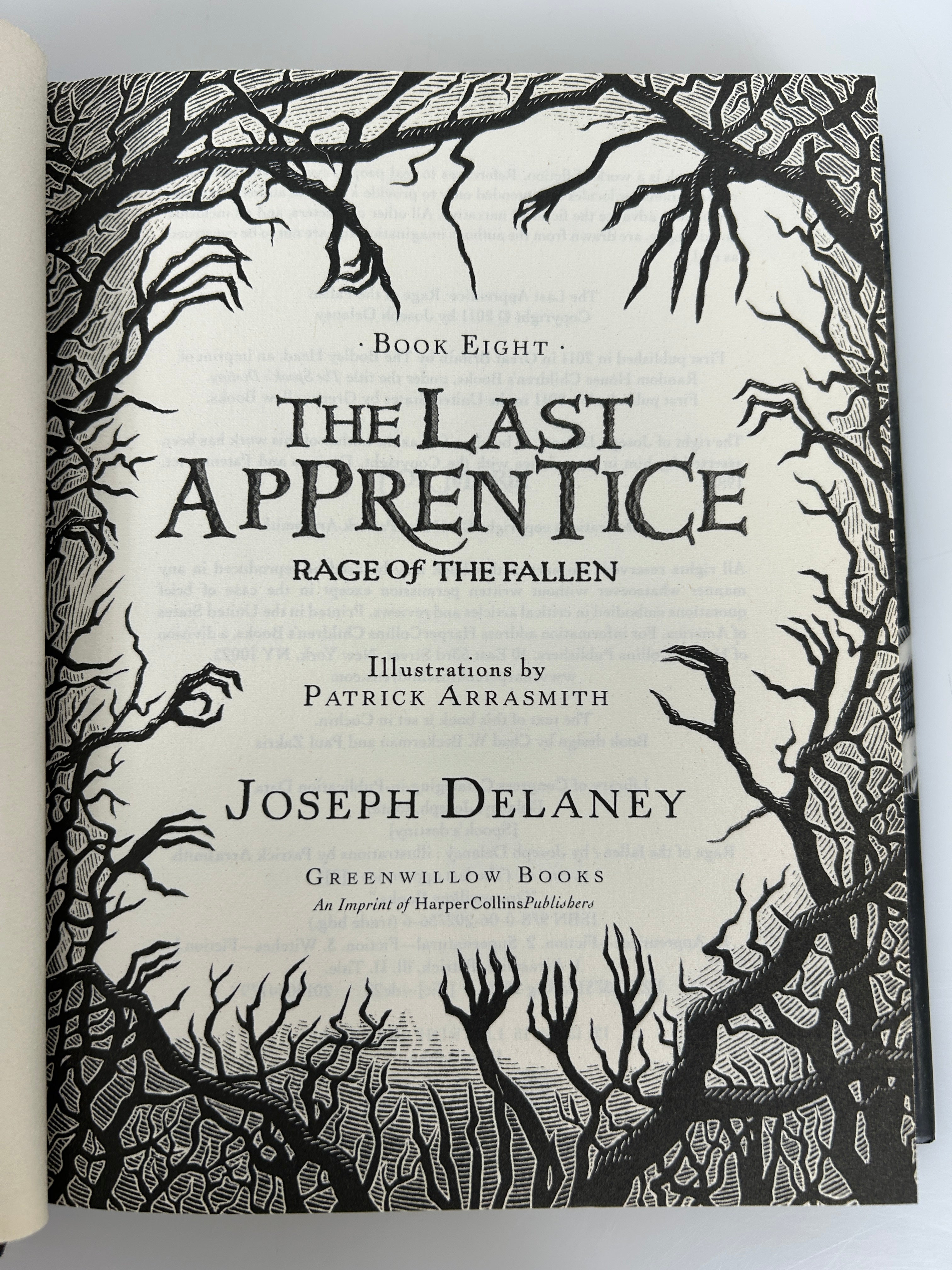 Lot of 7 Last Apprentice 1st American Edition 4 HC, 3 Trade PB