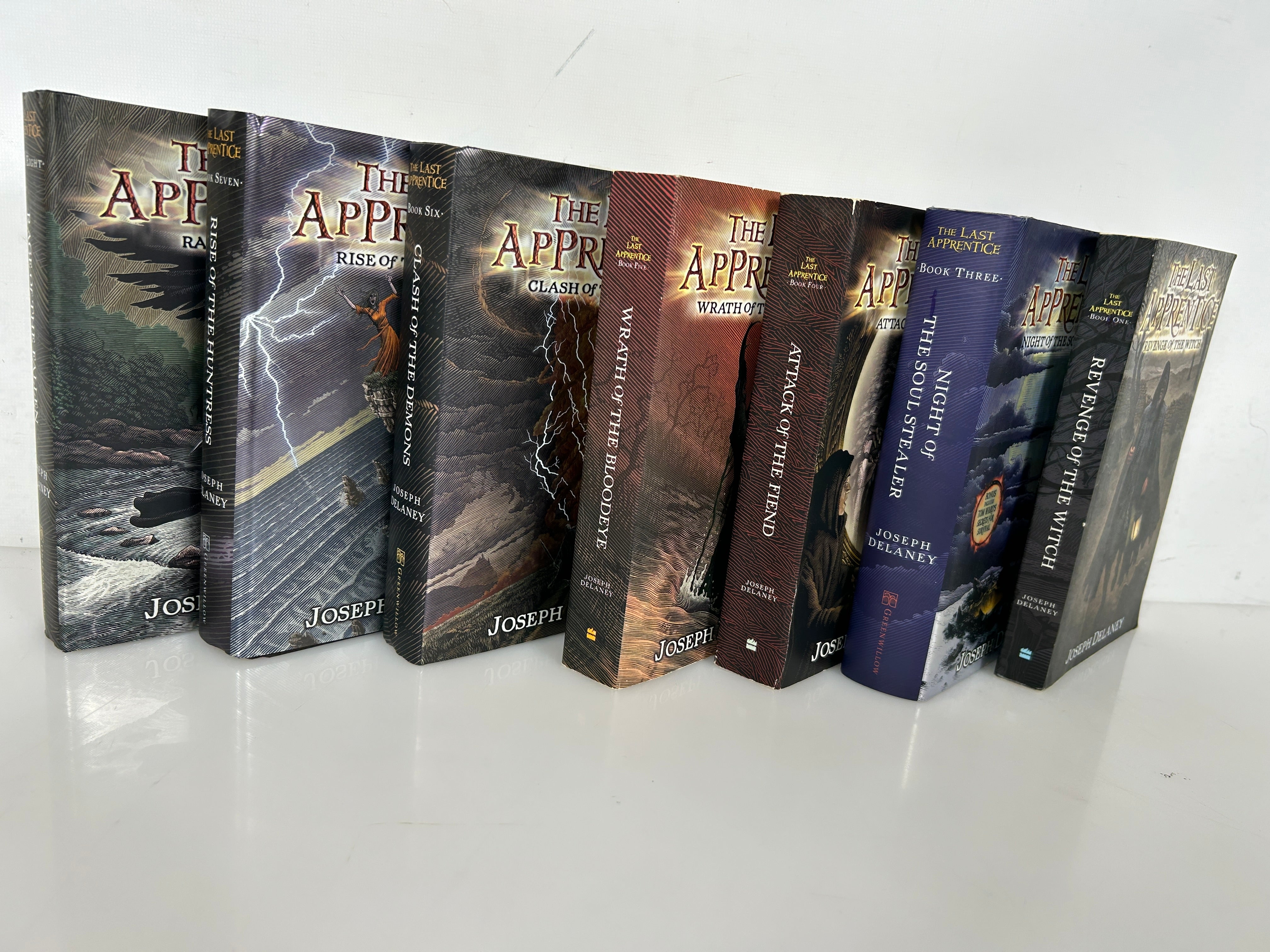 Lot of 7 Last Apprentice 1st American Edition 4 HC, 3 Trade PB