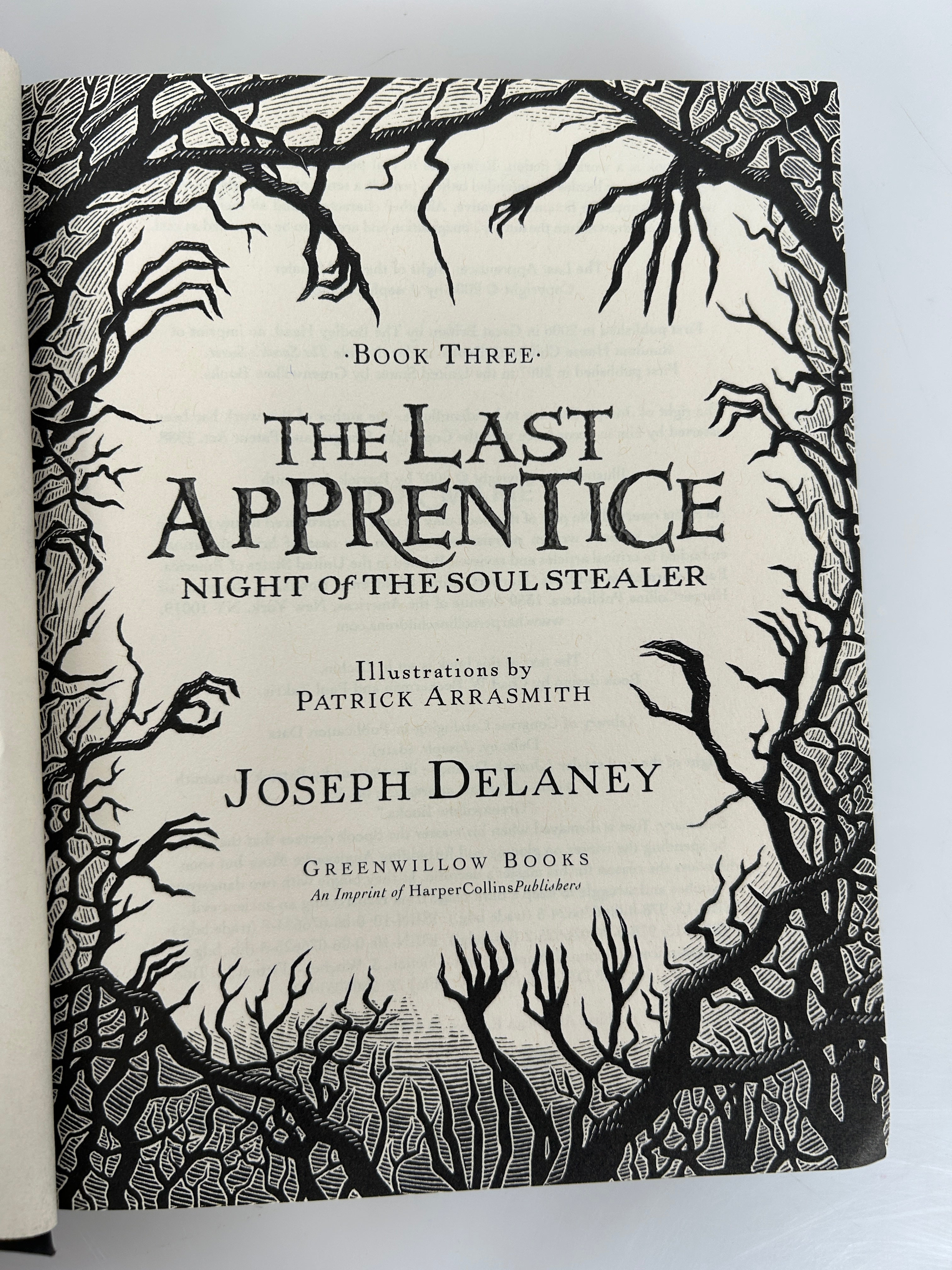 Lot of 7 Last Apprentice 1st American Edition 4 HC, 3 Trade PB
