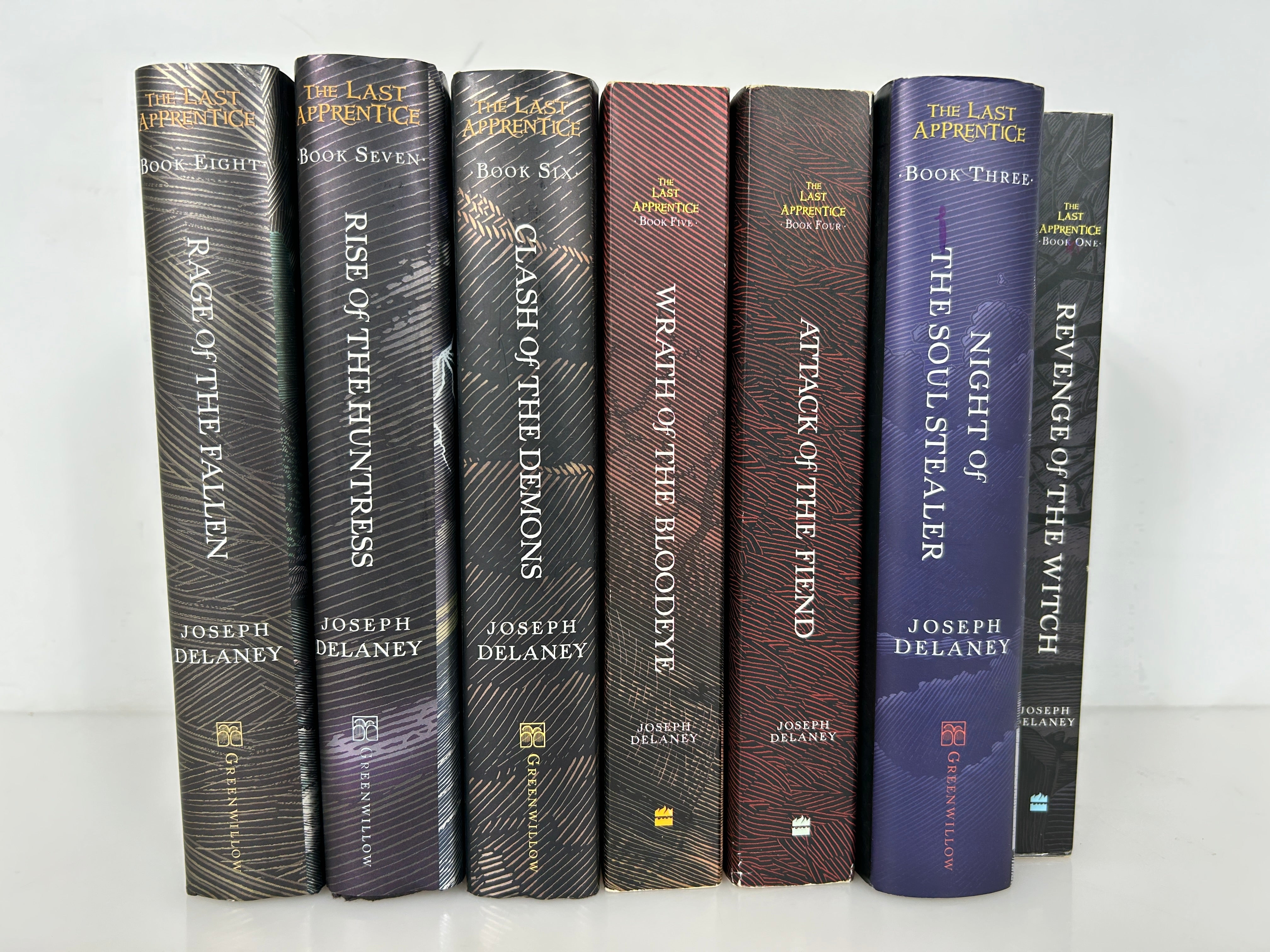 Lot of 7 Last Apprentice 1st American Edition 4 HC, 3 Trade PB