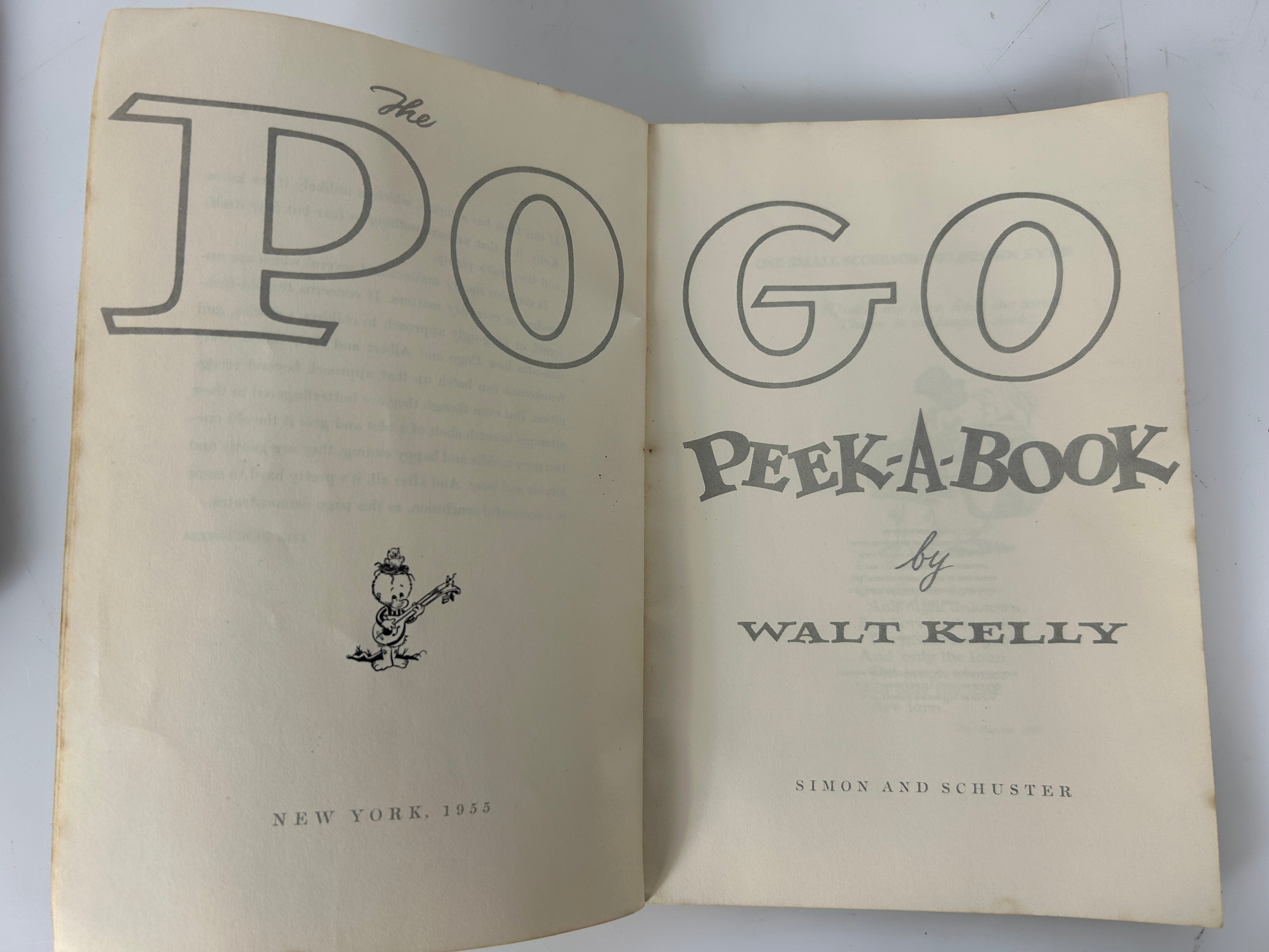 Lot of 7 Potluck Pogo by Walt Kelly 1950's Simon & Schuster SC