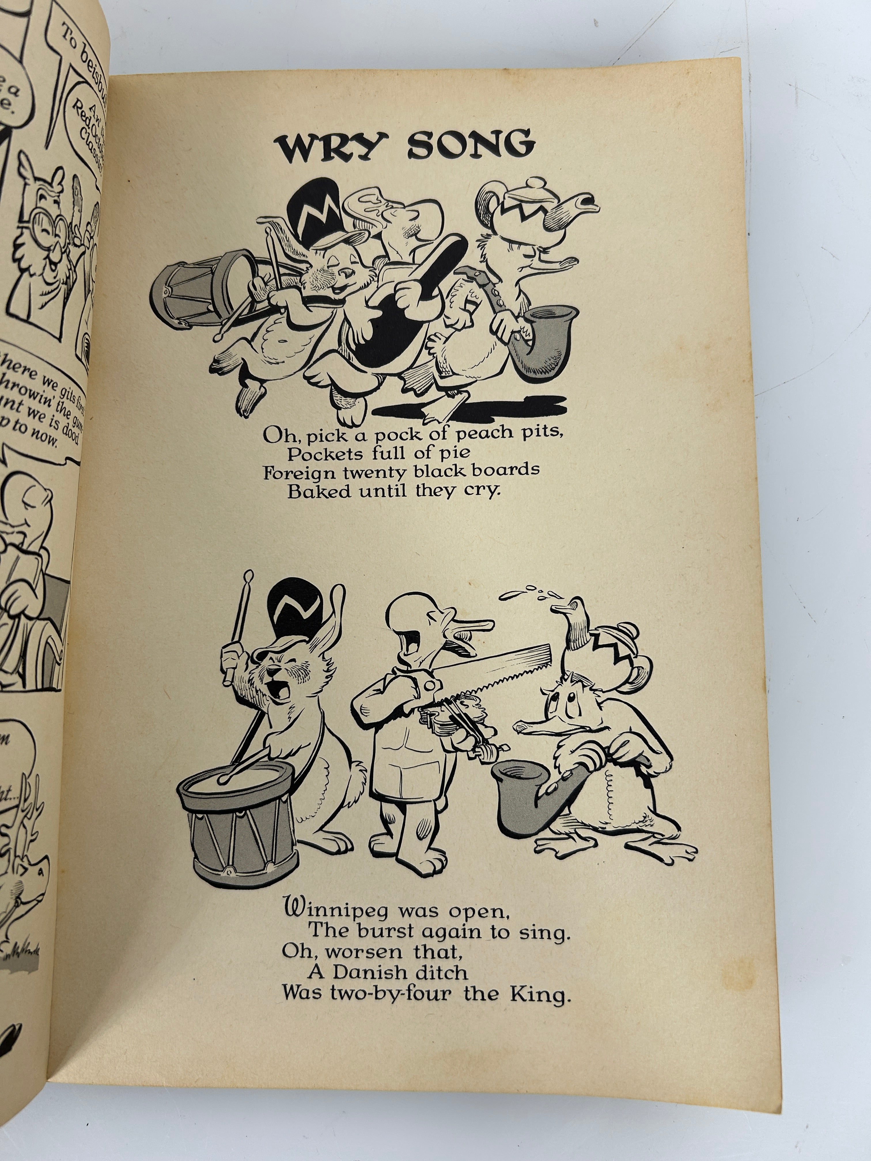 Lot of 7 Potluck Pogo by Walt Kelly 1950's Simon & Schuster SC