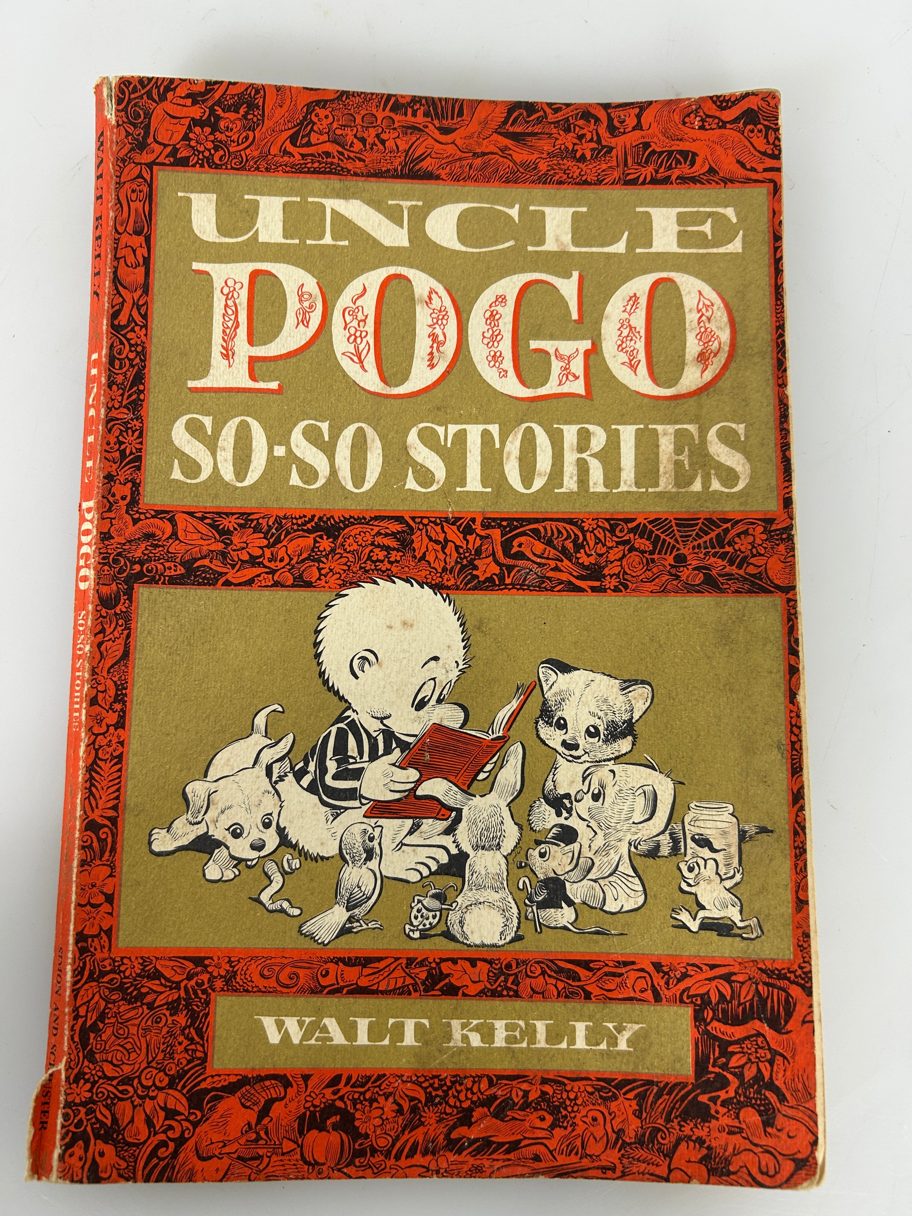 Lot of 7 Potluck Pogo by Walt Kelly 1950's Simon & Schuster SC